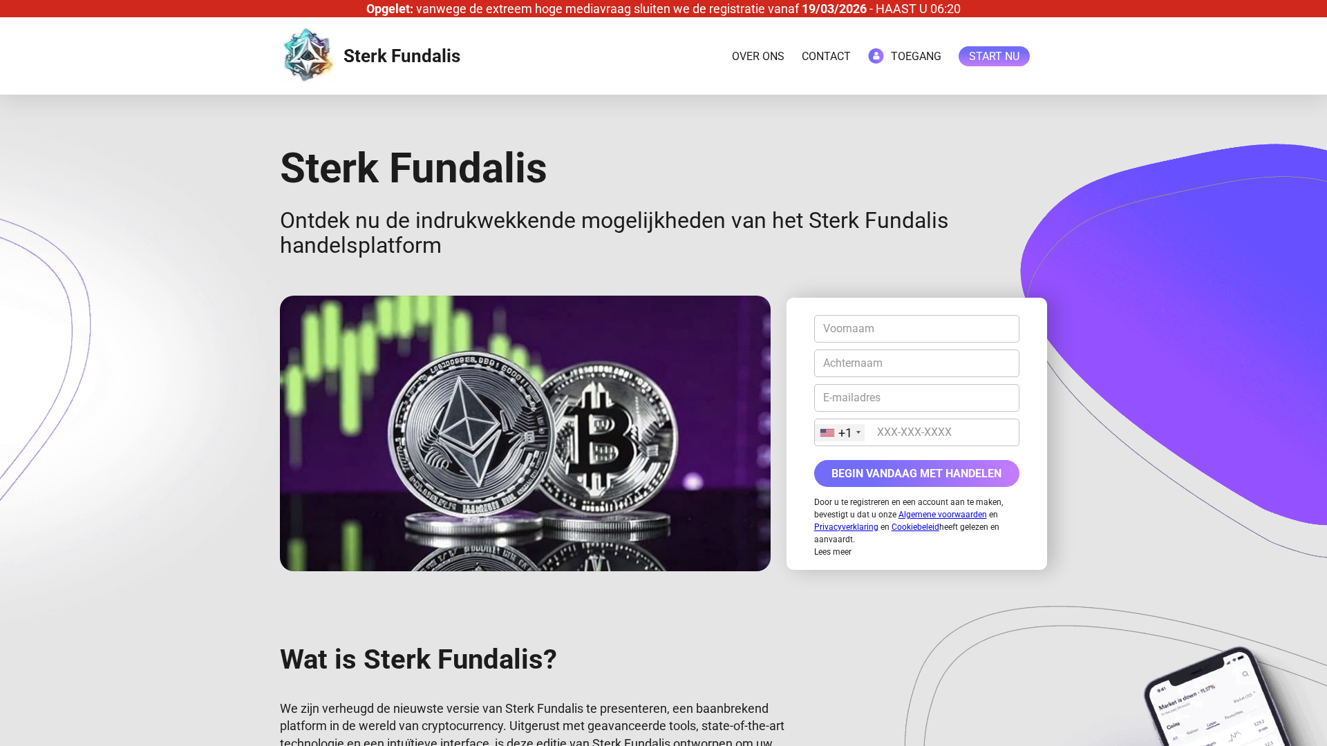 Screenshot of sterkfundalis-ai.net