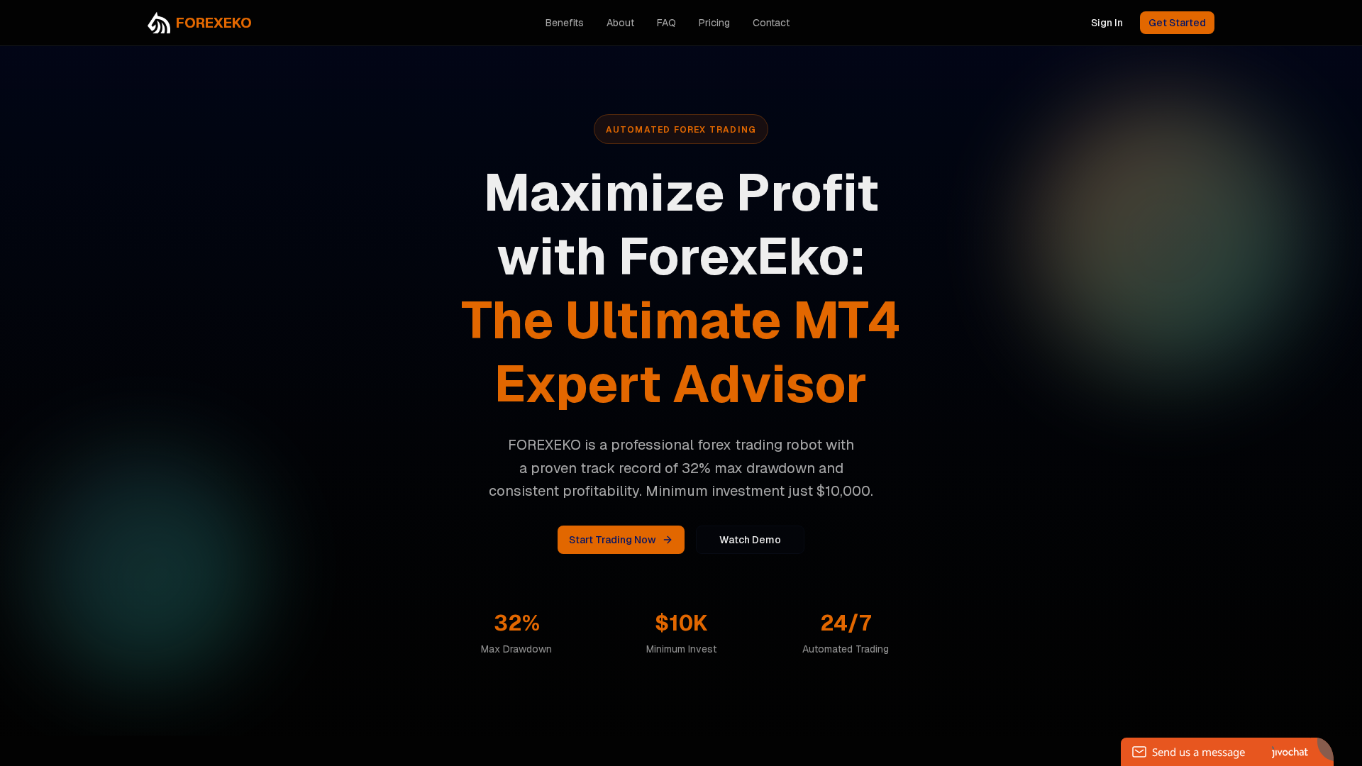 Screenshot of forexeko.us