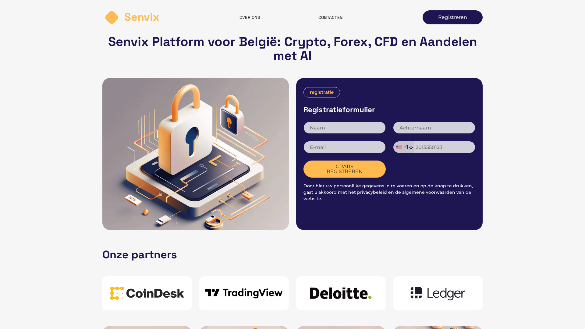 Screenshot of senvix-pro.org