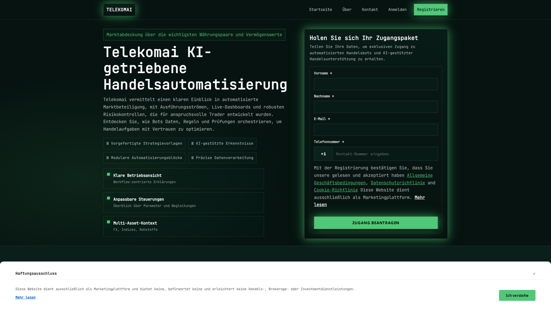 Screenshot of telekomai.pro