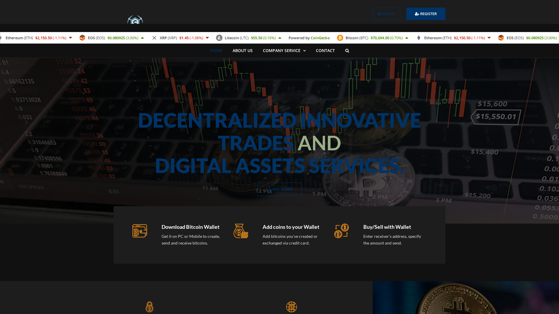 Screenshot of cryptomining.us.com