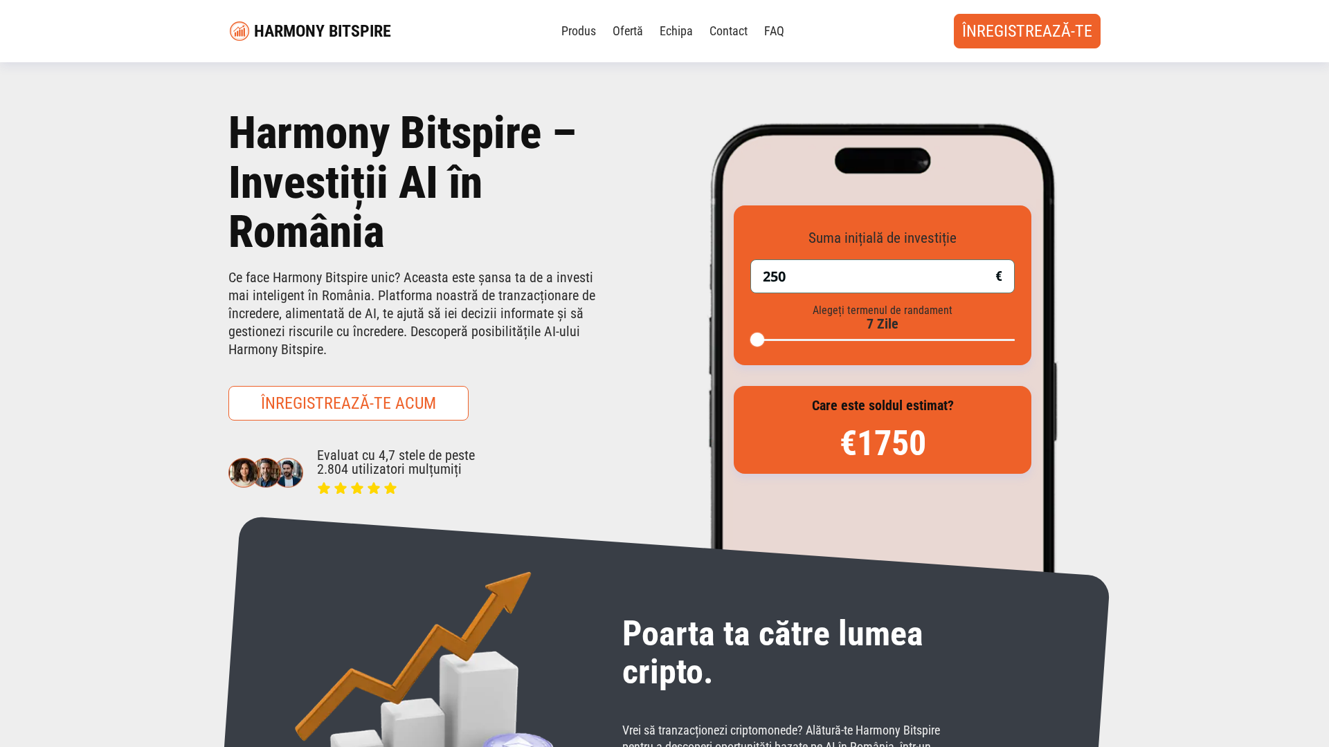 Screenshot of harmony-bitspire-ro.com