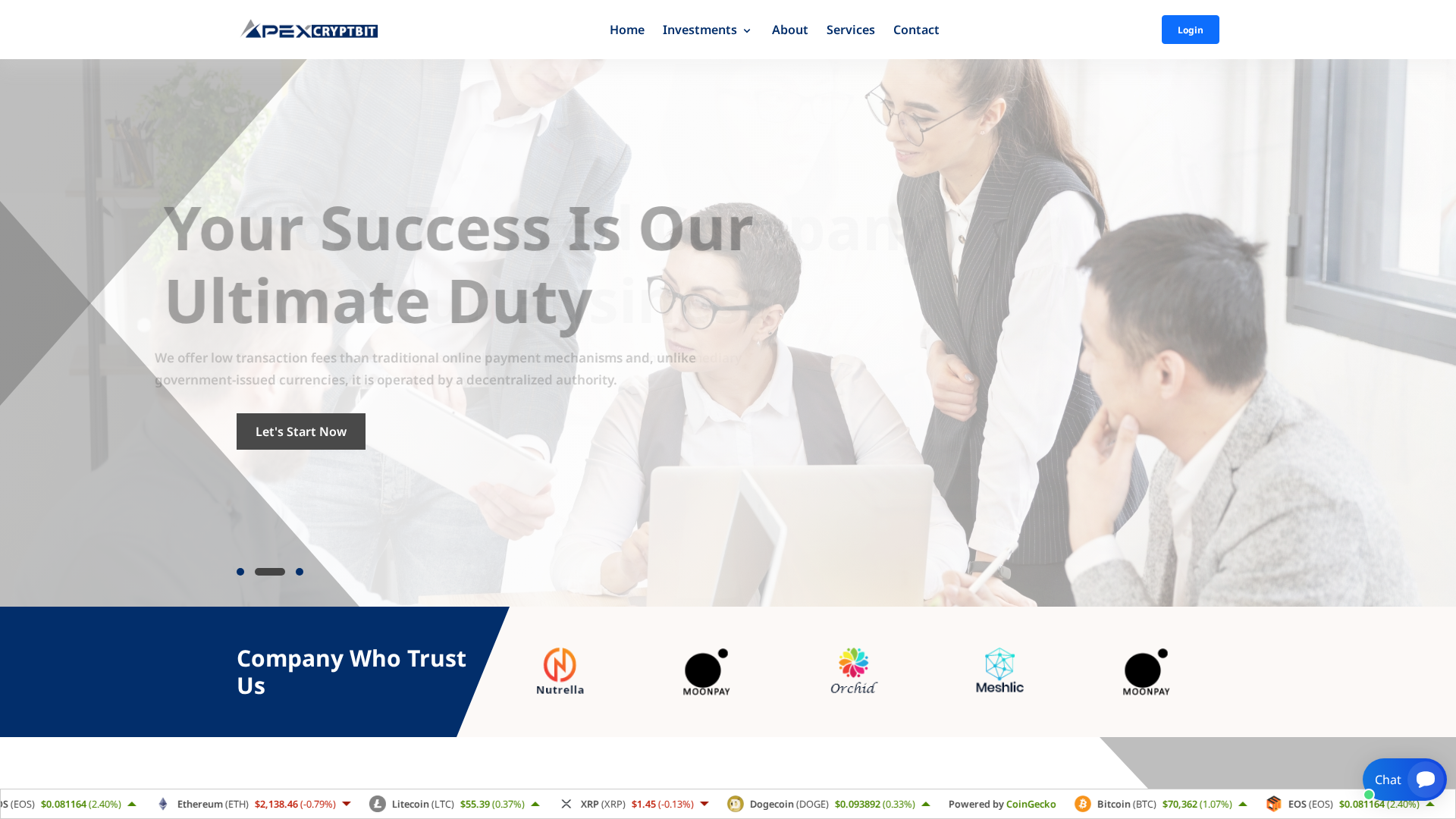 Screenshot of apexcryptbit.icu