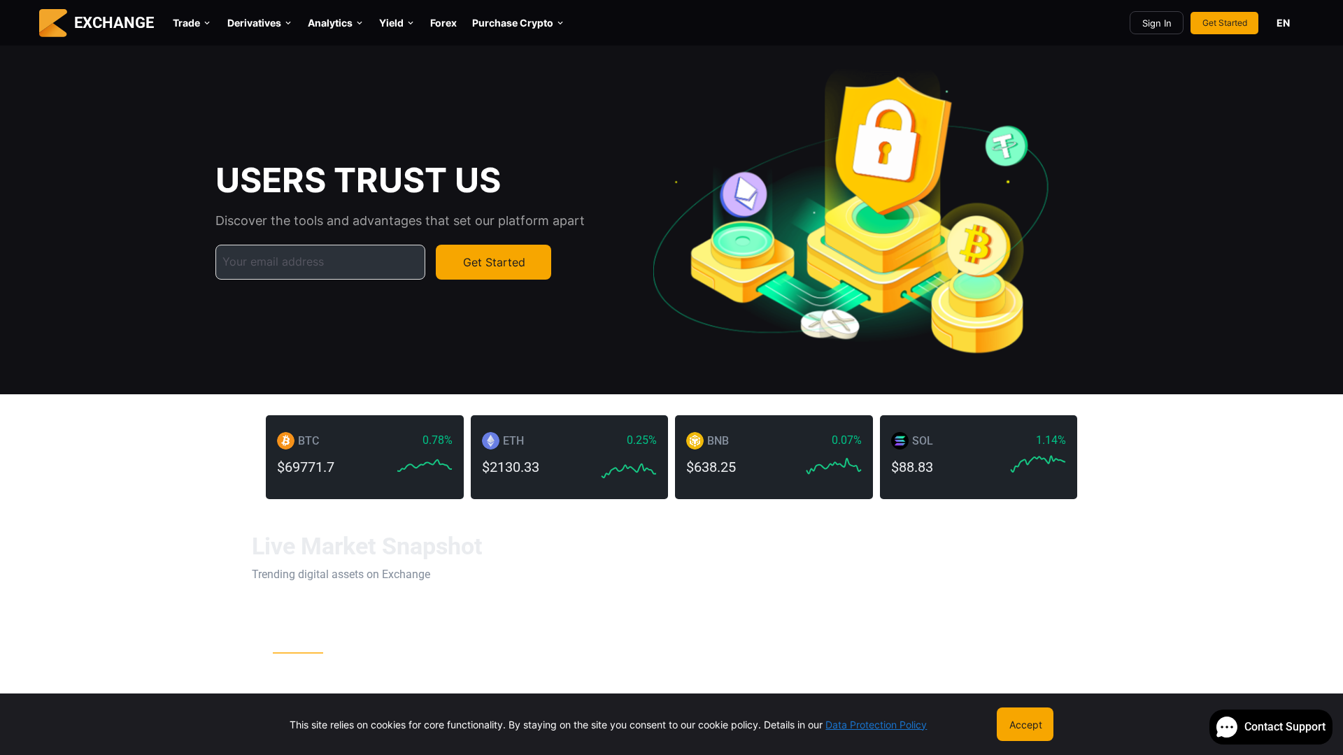 Screenshot of montexa.io