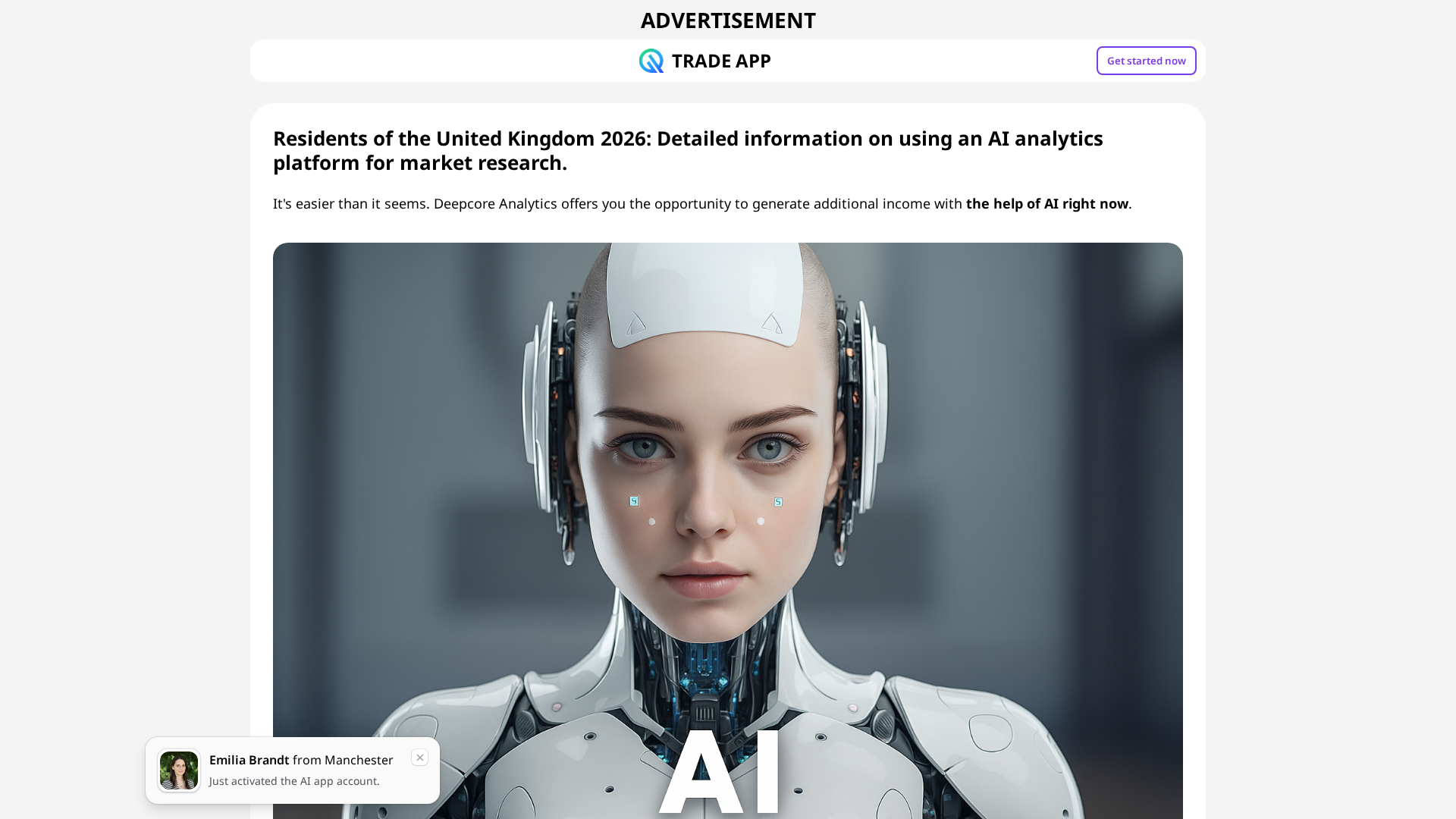 Screenshot of novista-uk-ai-app.com