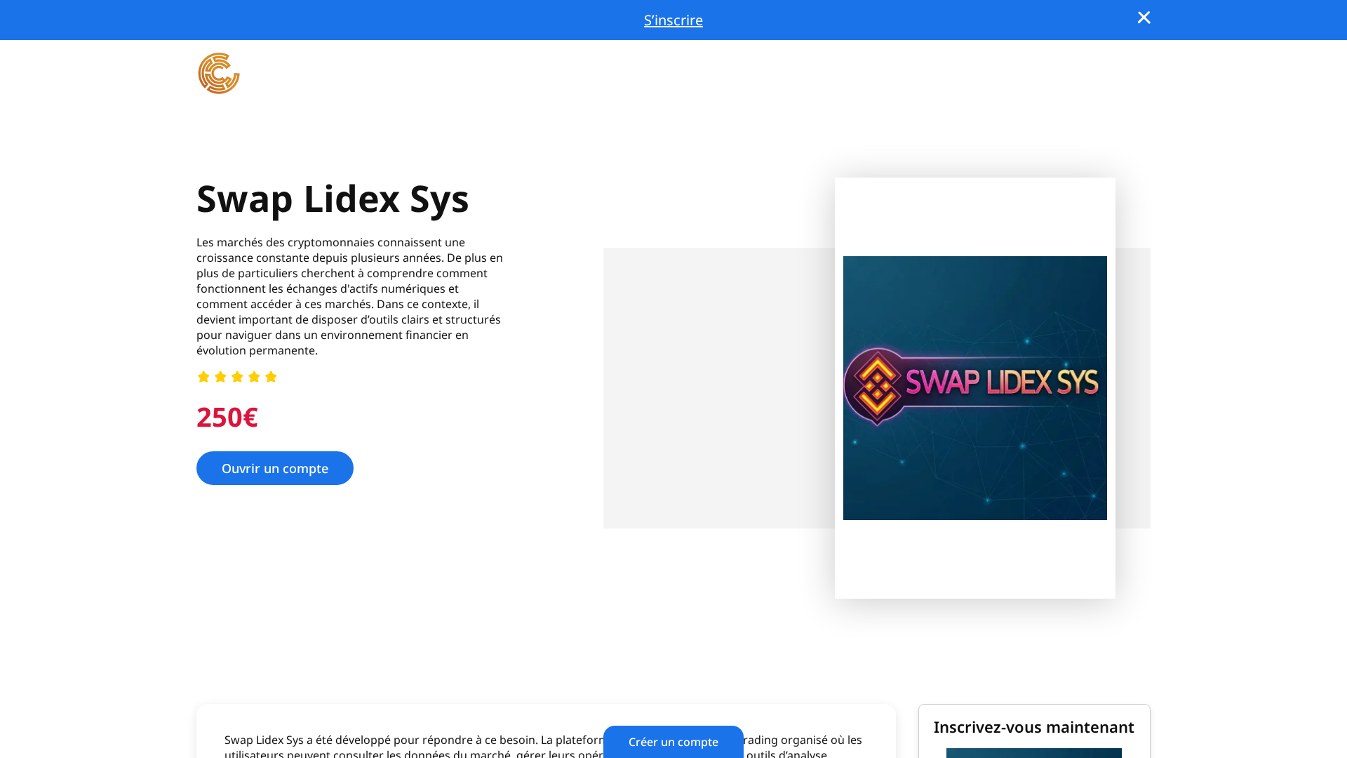 Screenshot of swap-lidex-sys.org