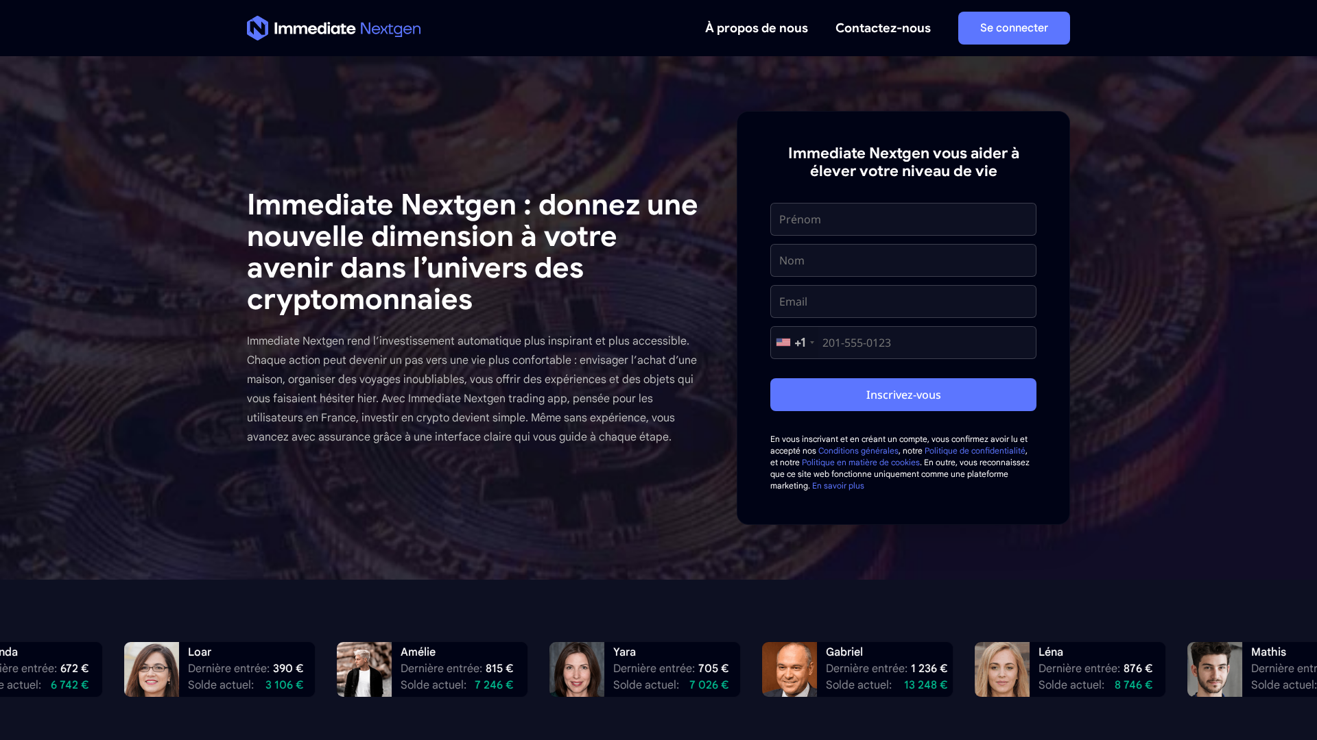 Screenshot of immediatenextgen.biz