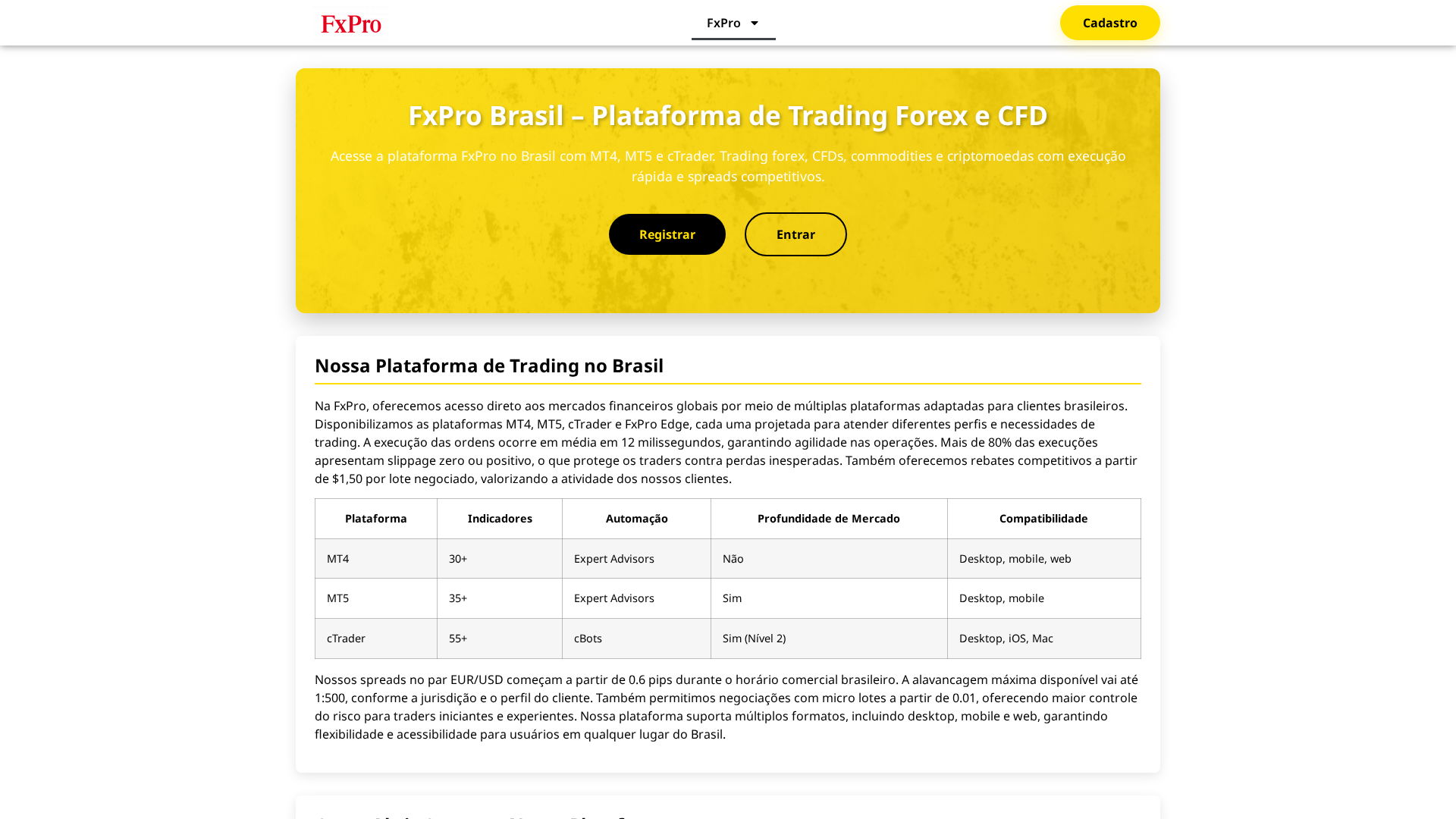 Screenshot of fxinvest-brazil.com