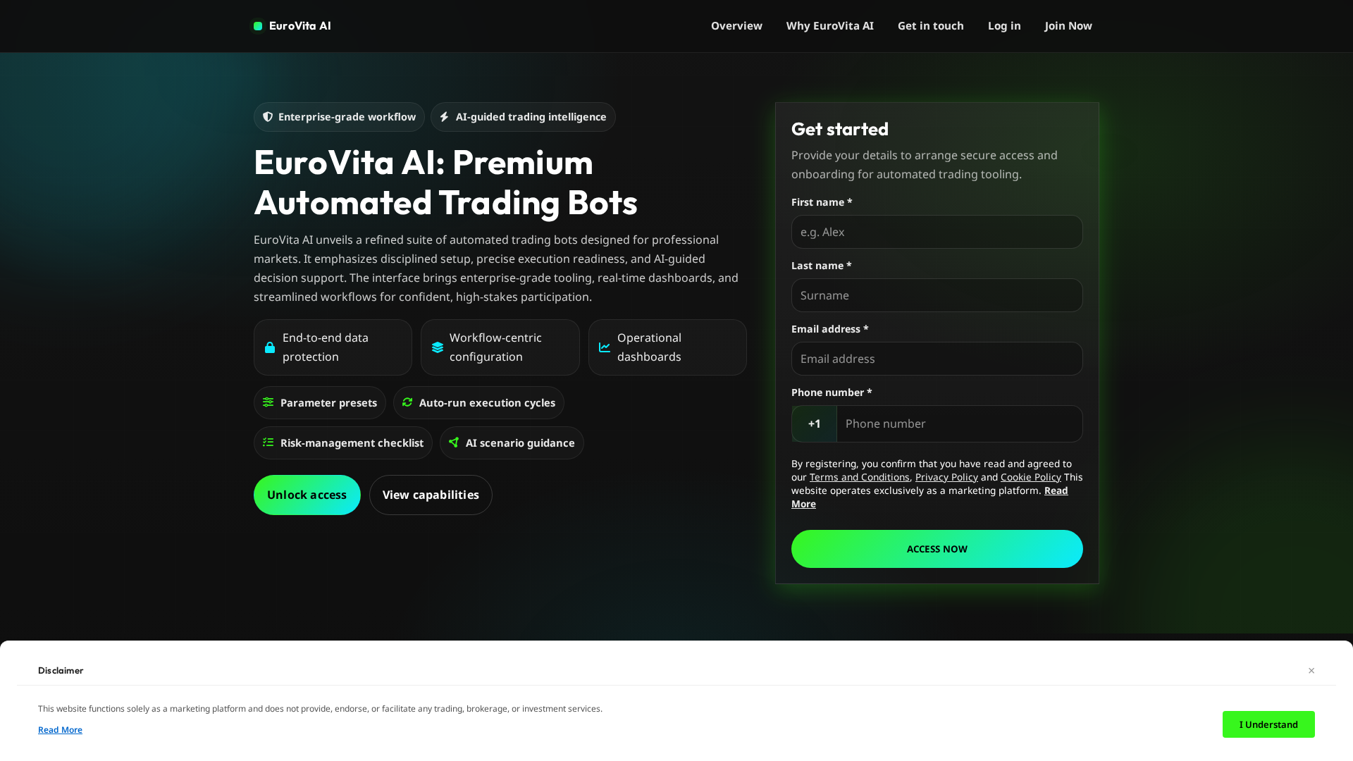 Screenshot of eurovitaai.pro