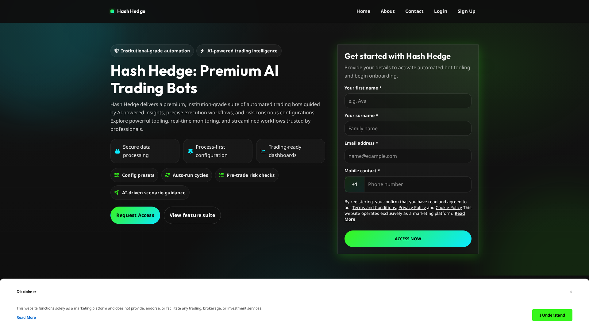 Screenshot of hashhedgesoftware.pro
