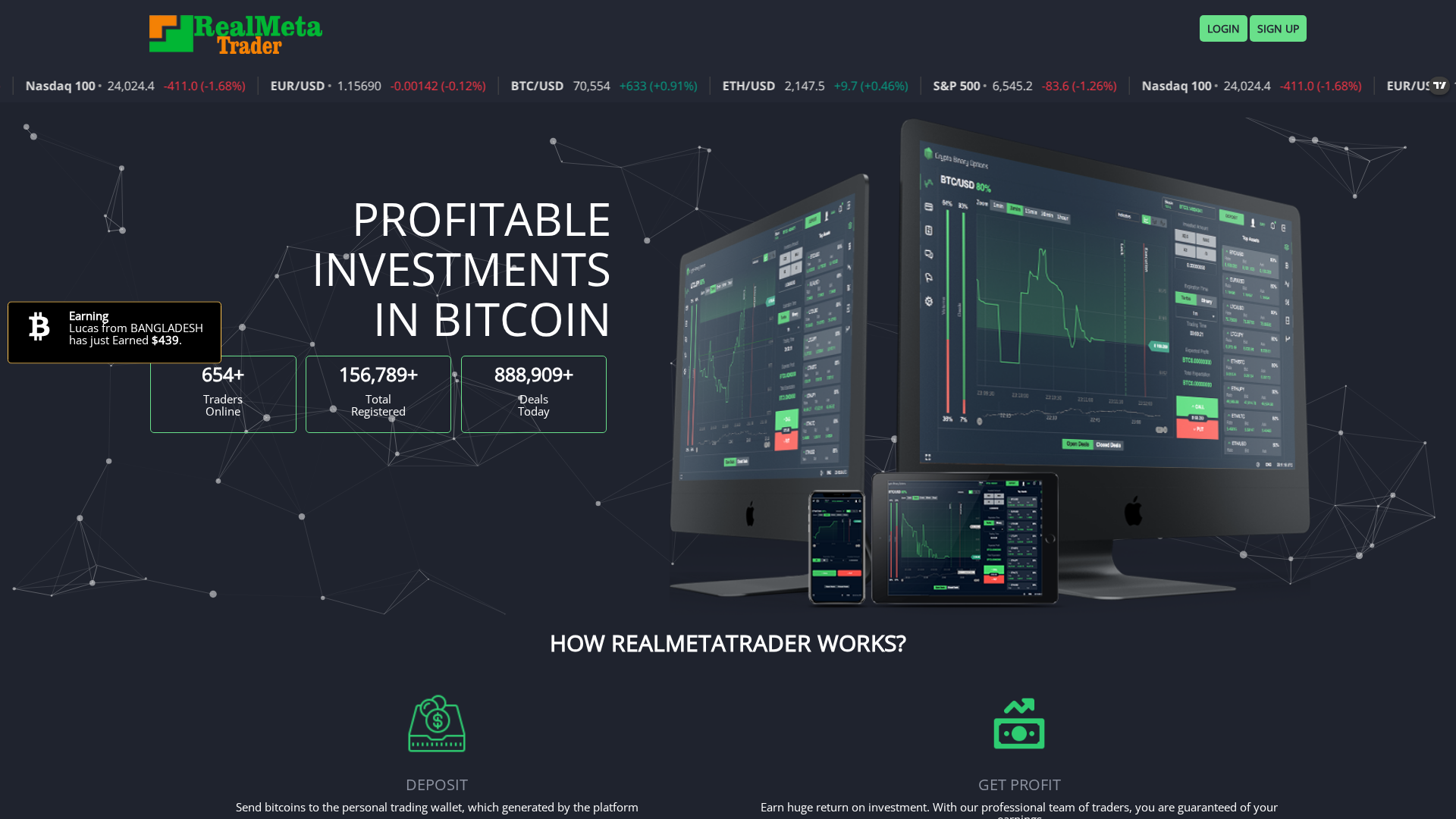 Screenshot of realmetatrader5.com