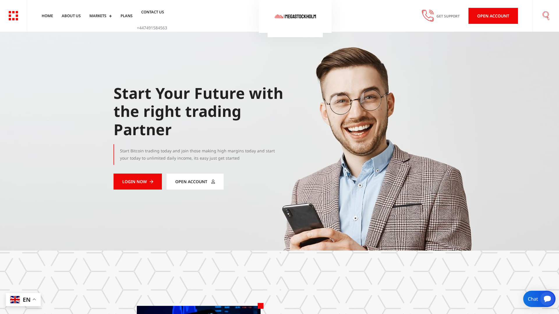 Screenshot of stockholmbrokerages.com