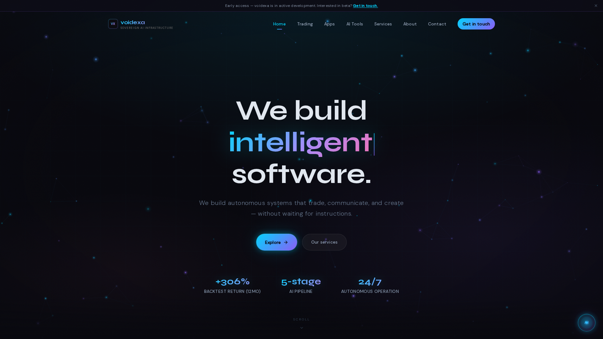 Screenshot of voidexa.com