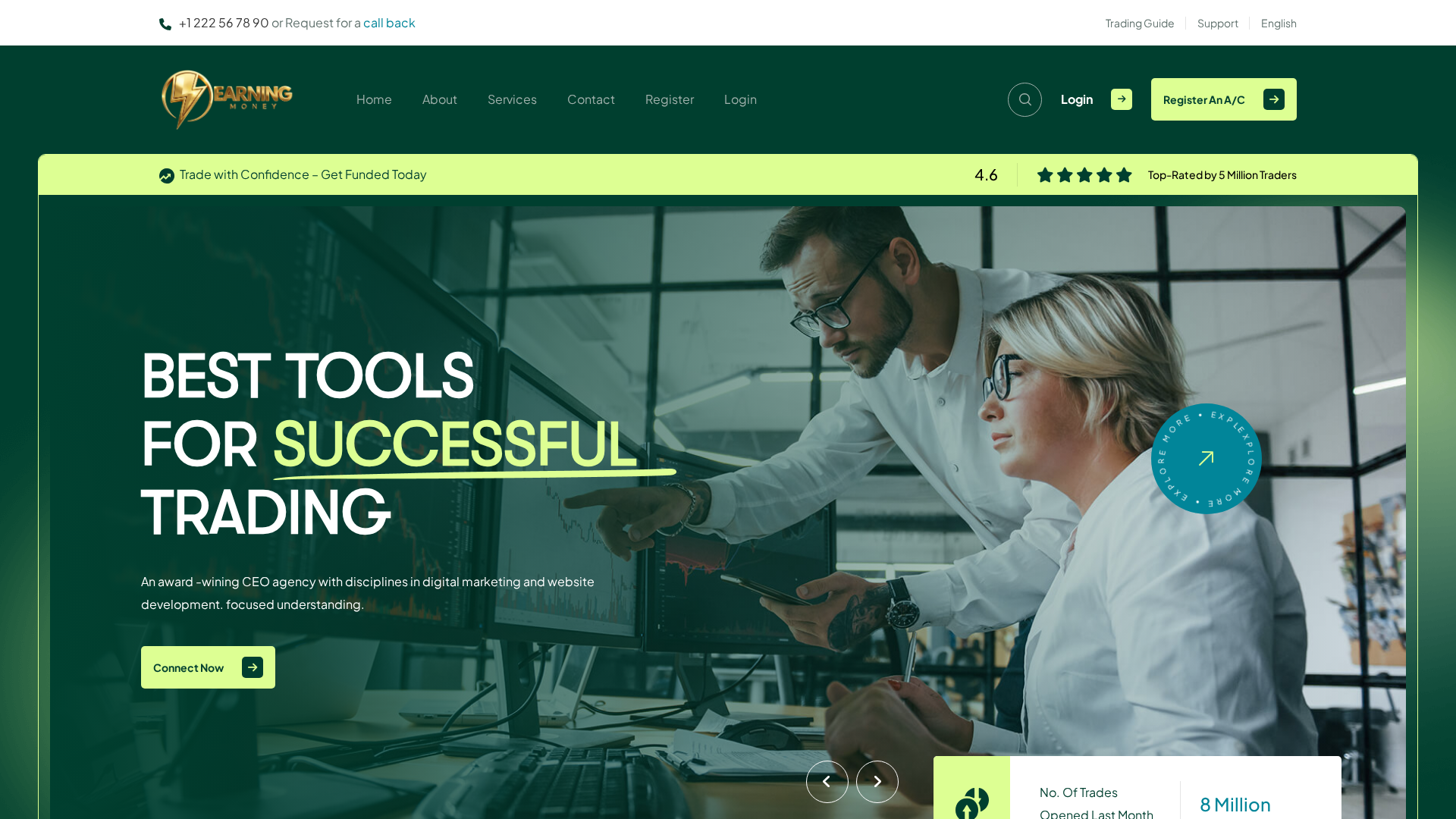 Screenshot of earningmoney.org