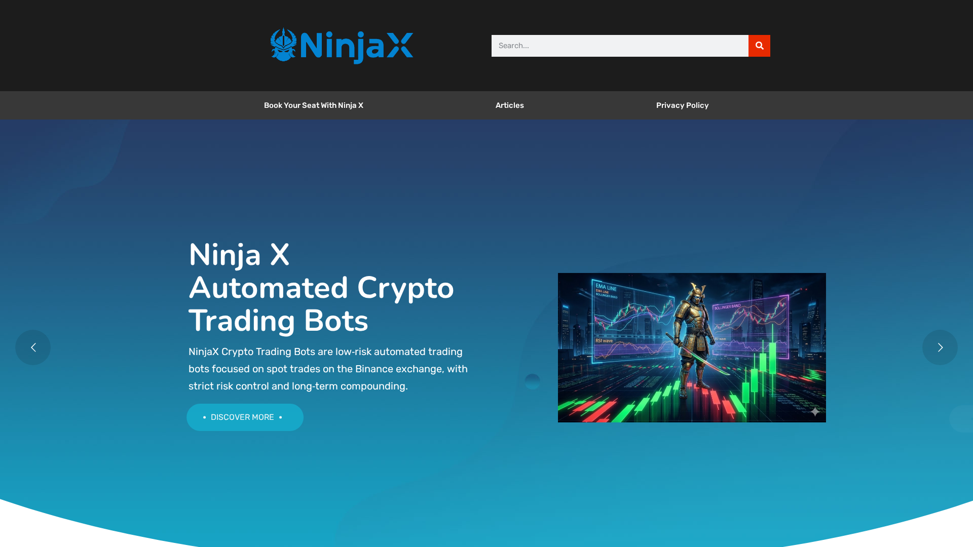 Screenshot of ninjax.trade