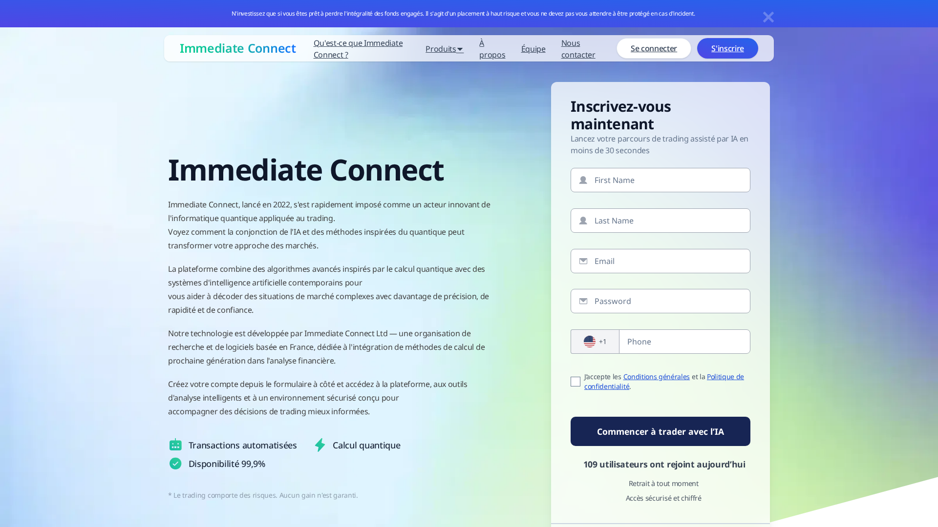 Screenshot of immediateconnectfrance.shop