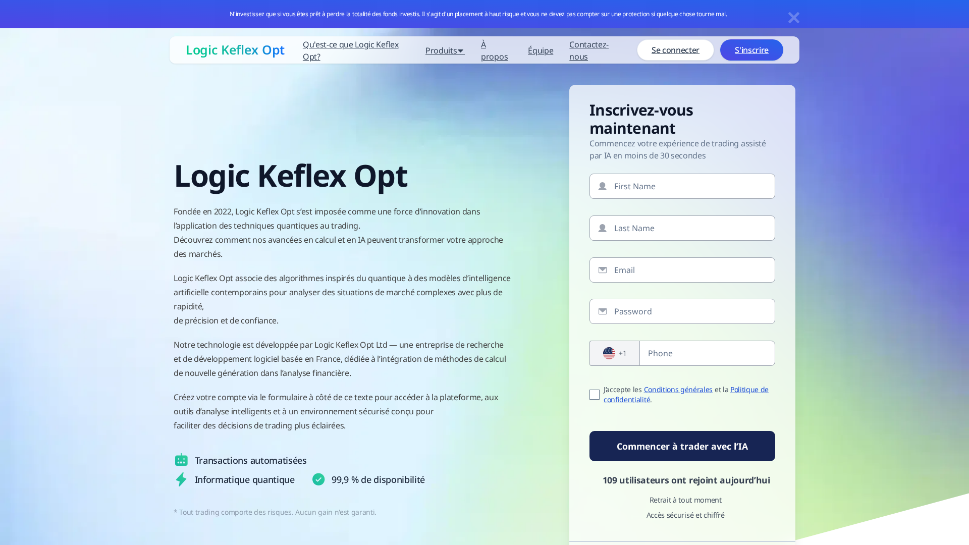Screenshot of logickeflexoptfrance.shop