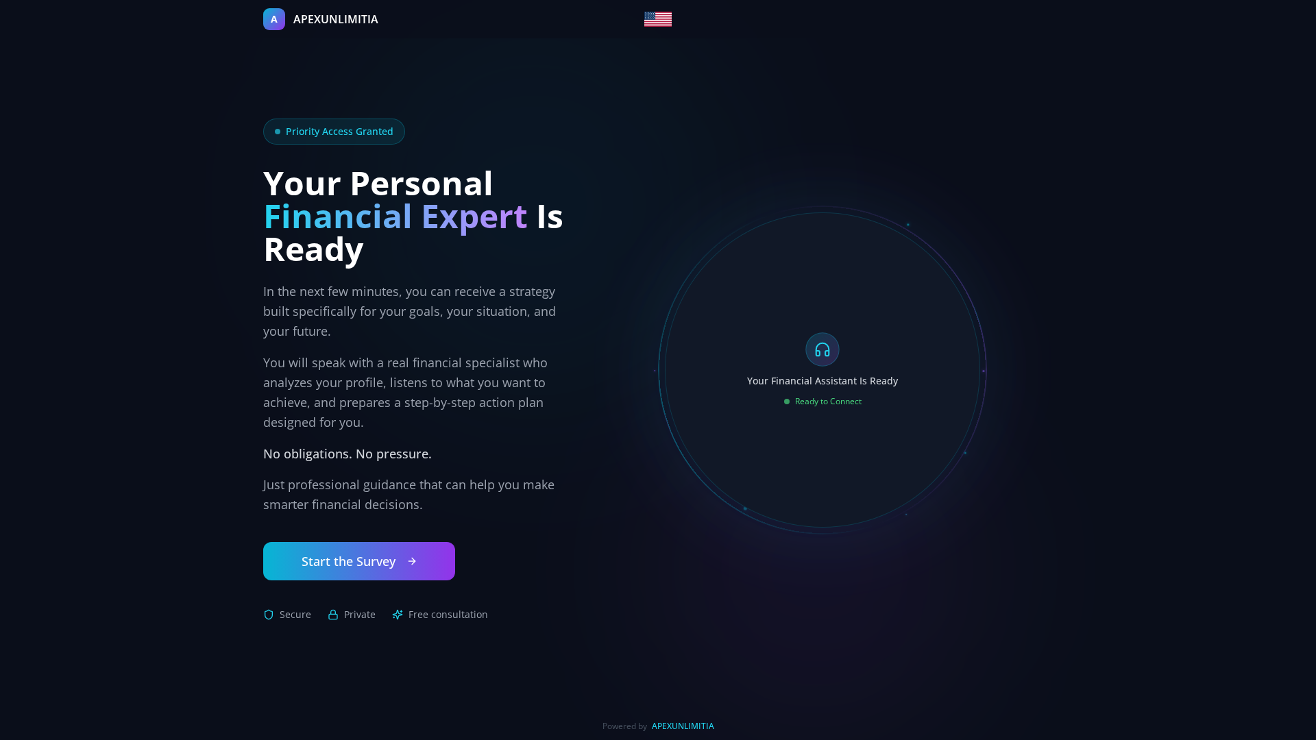 Screenshot of apexunlimitia.com