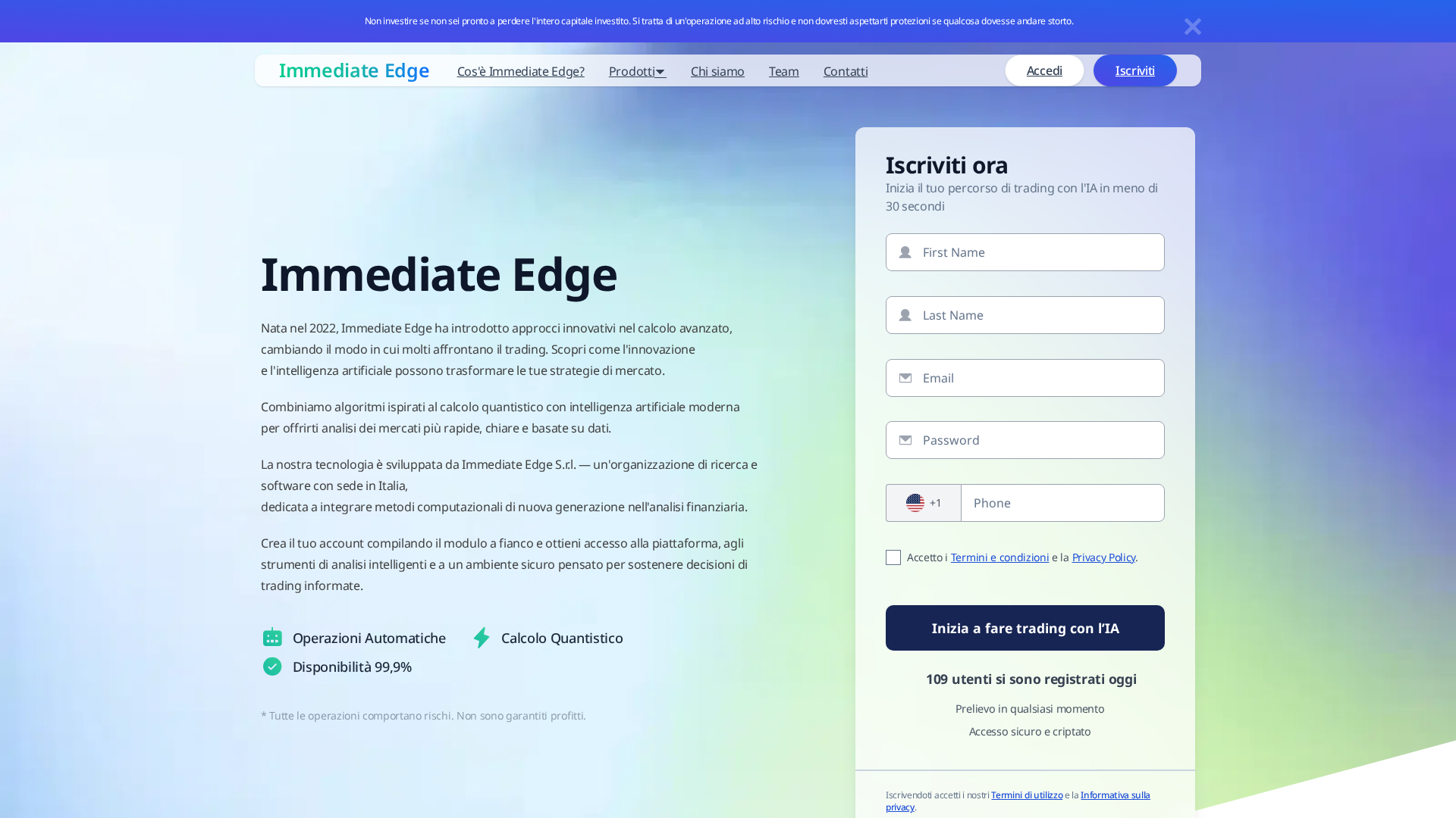 Screenshot of immediateedgeitalia.shop