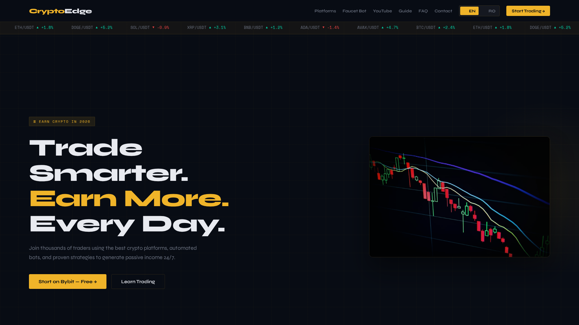 Screenshot of cryptoedge.online