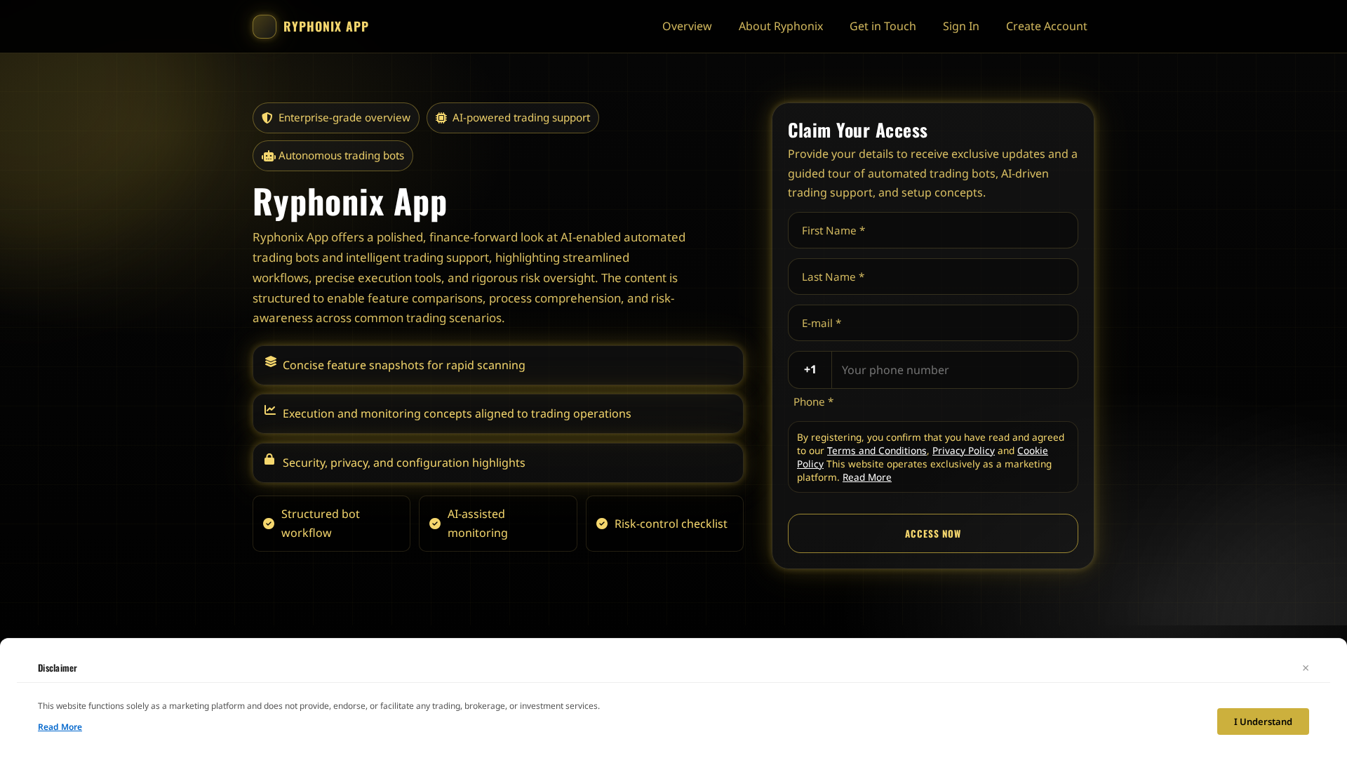 Screenshot of ryphonix-app.pro