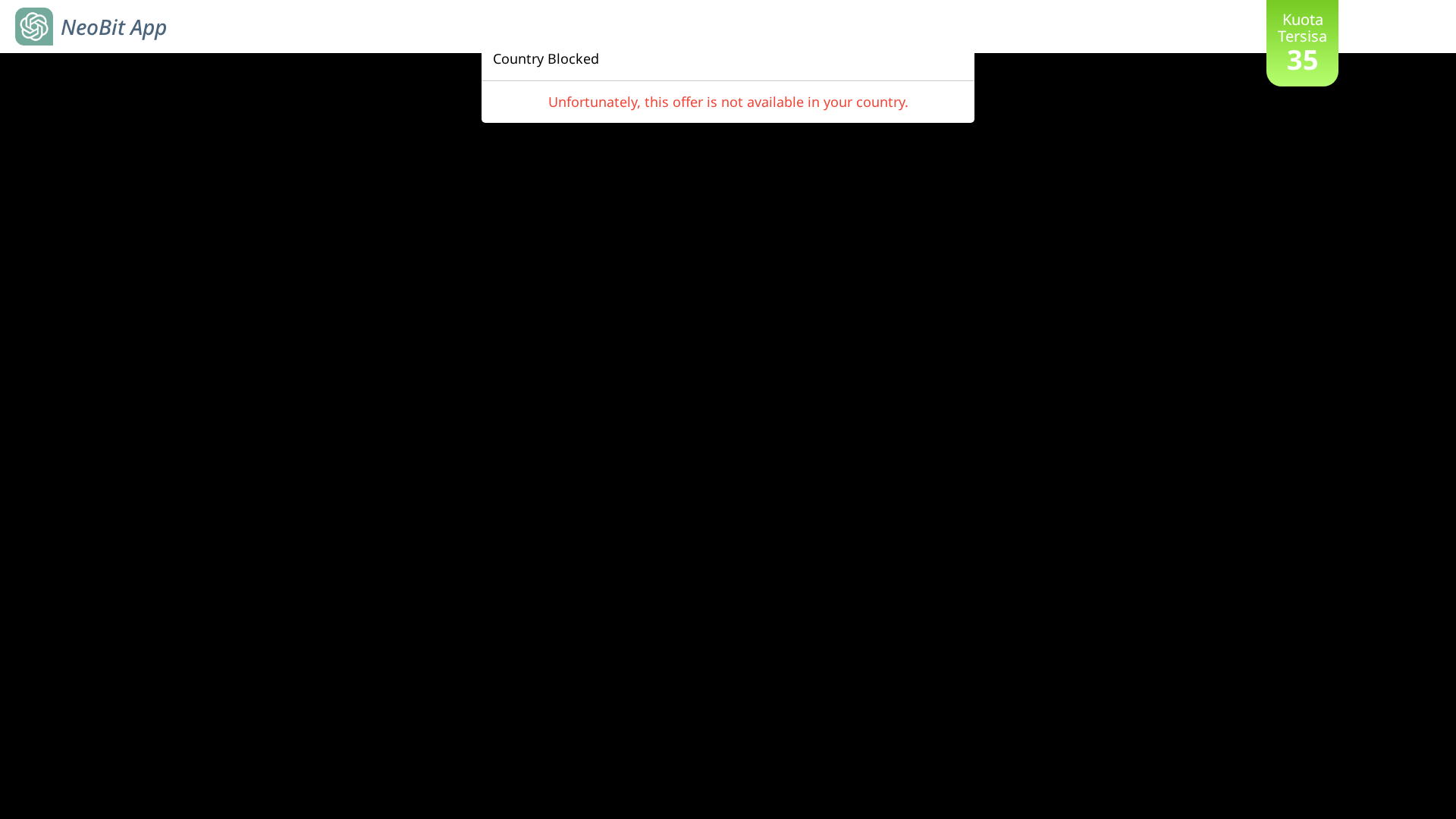 Screenshot of neobit-apps.com