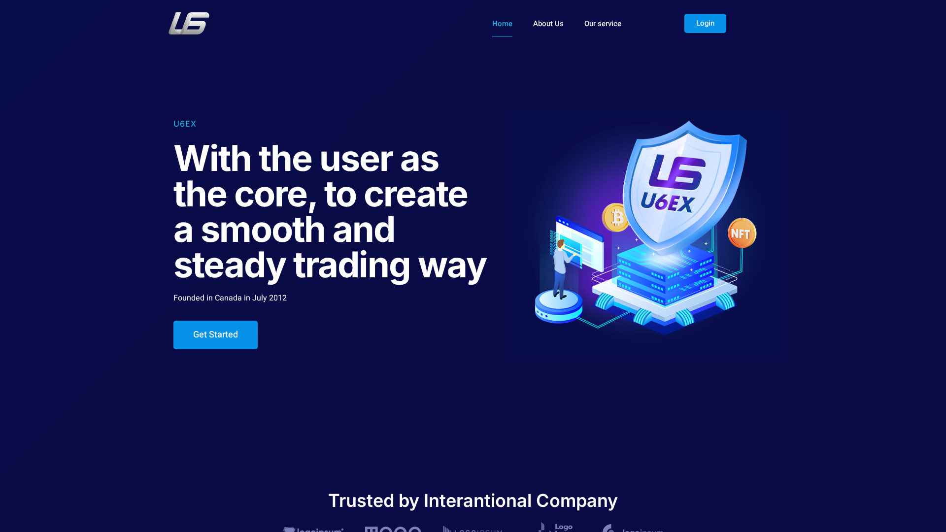 Screenshot of u6ex.one