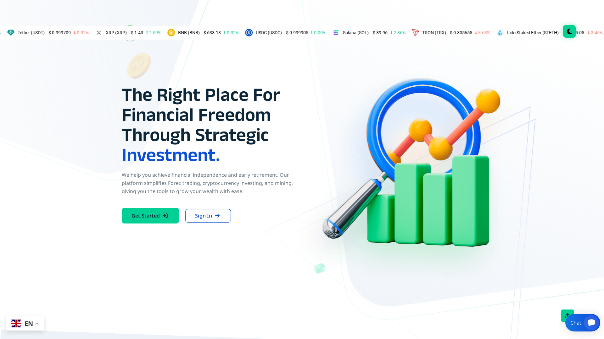 Screenshot of korvextrade.live