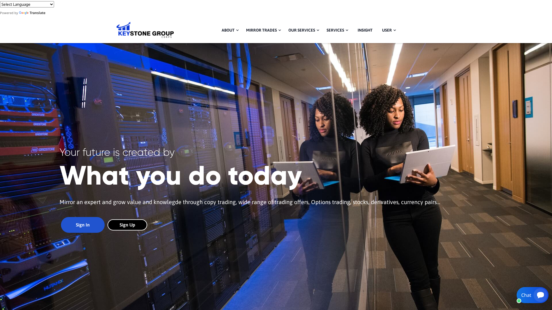 Screenshot of keystoneinvestmentlimited.org