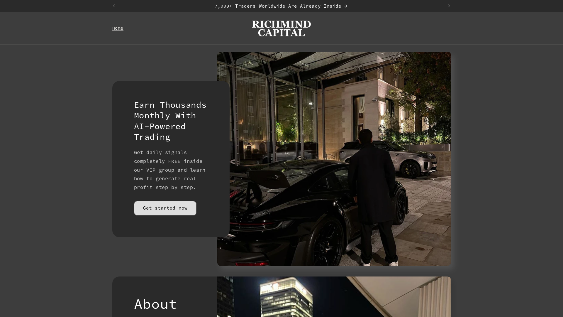 Screenshot of rmc0fx.com