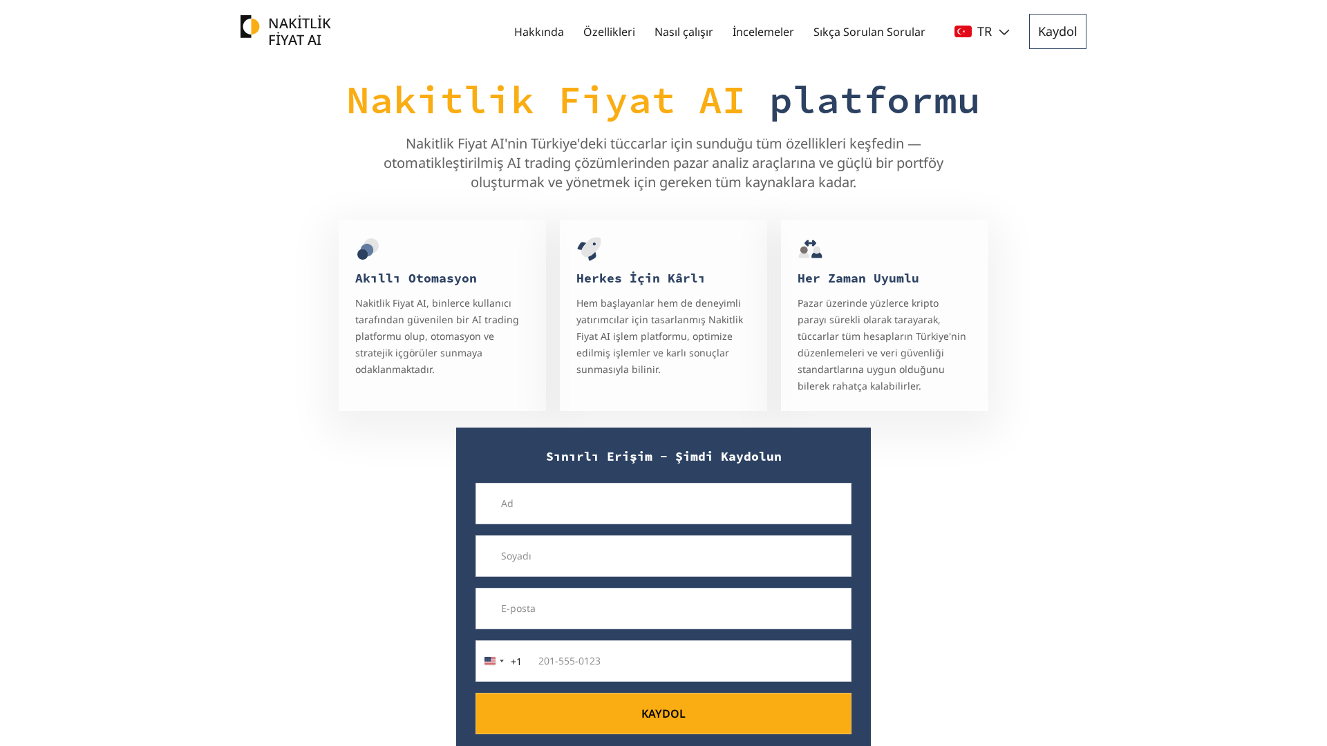 Screenshot of nakitlik-fiyat-ai.com