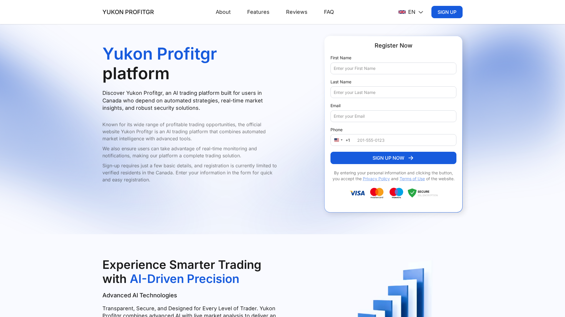 Screenshot of yukon-profitgr.com