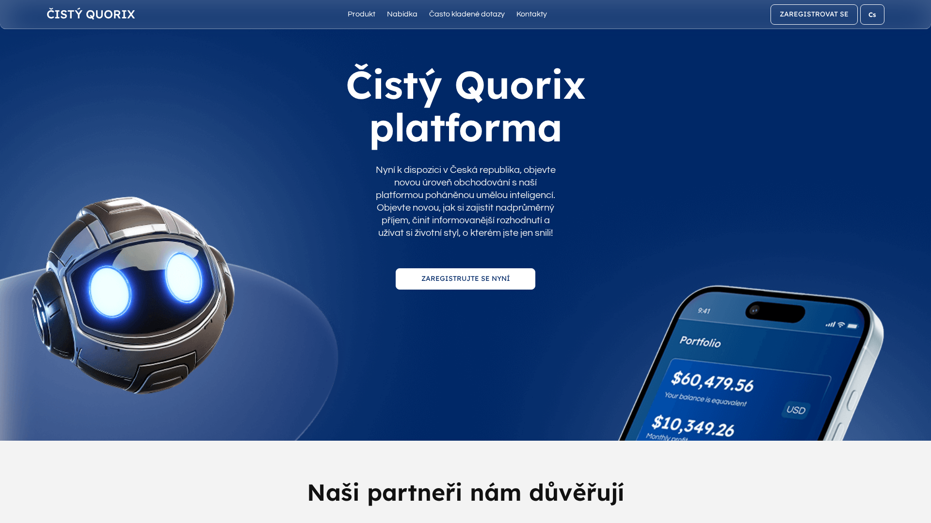 Screenshot of cisty-quorix.com