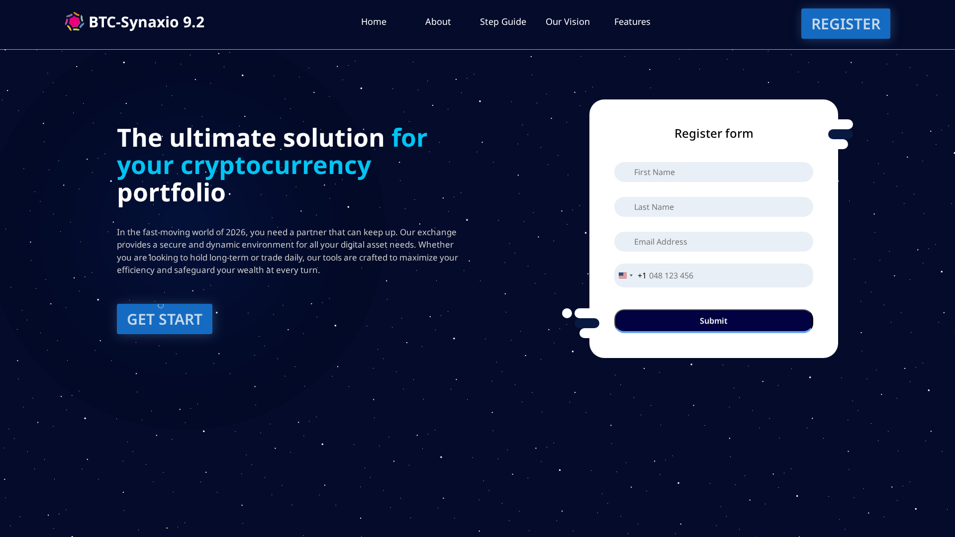 Screenshot of btcsynaxio92.com
