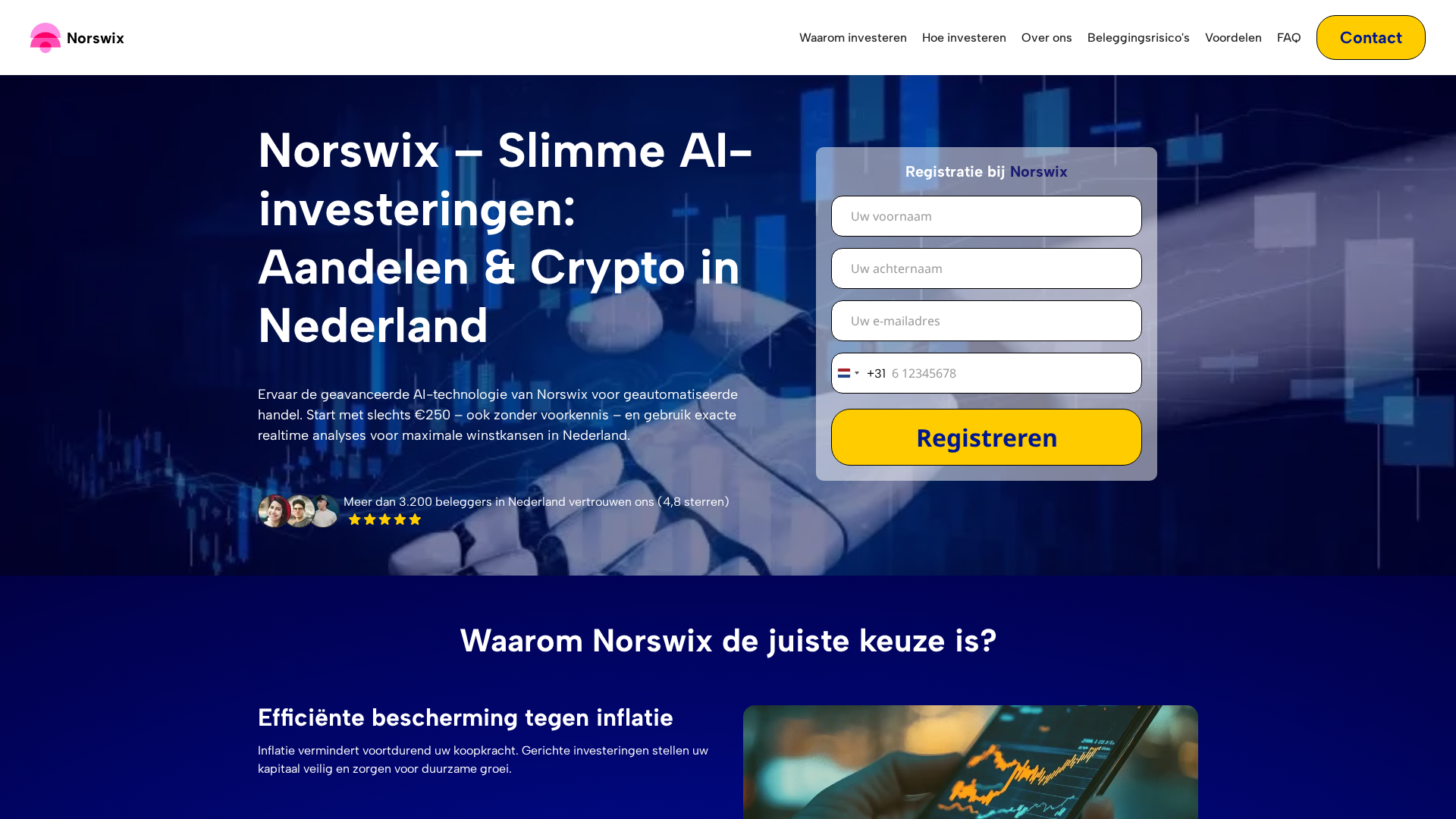 Screenshot of nor-swix-ai.com