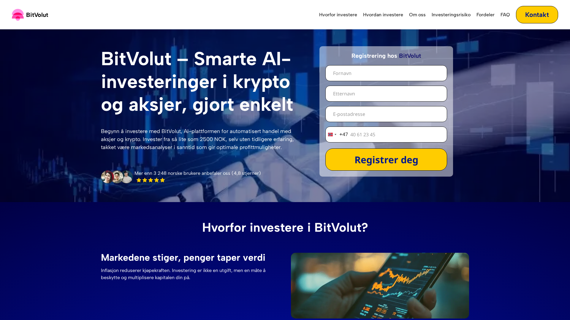 Screenshot of bit-volutai.com