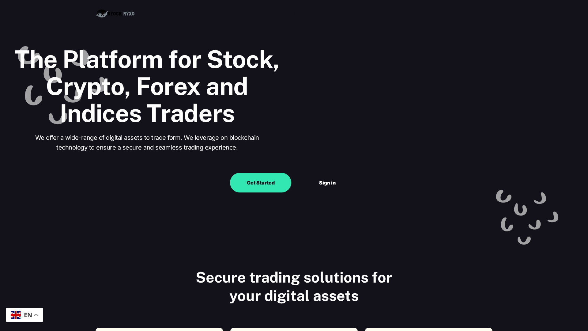 Screenshot of stockryxo.com