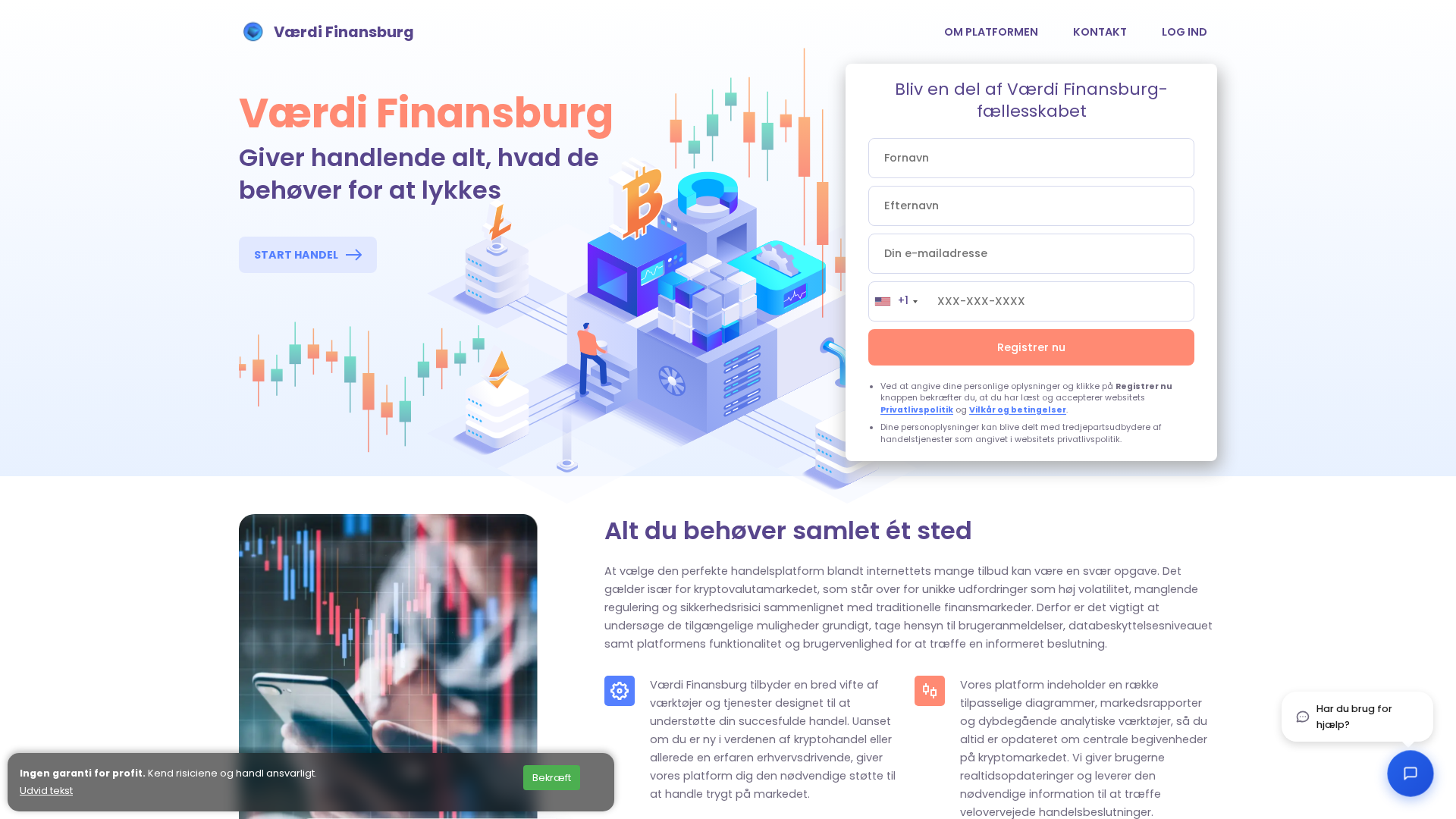 Screenshot of vaerdifinansburgai.com