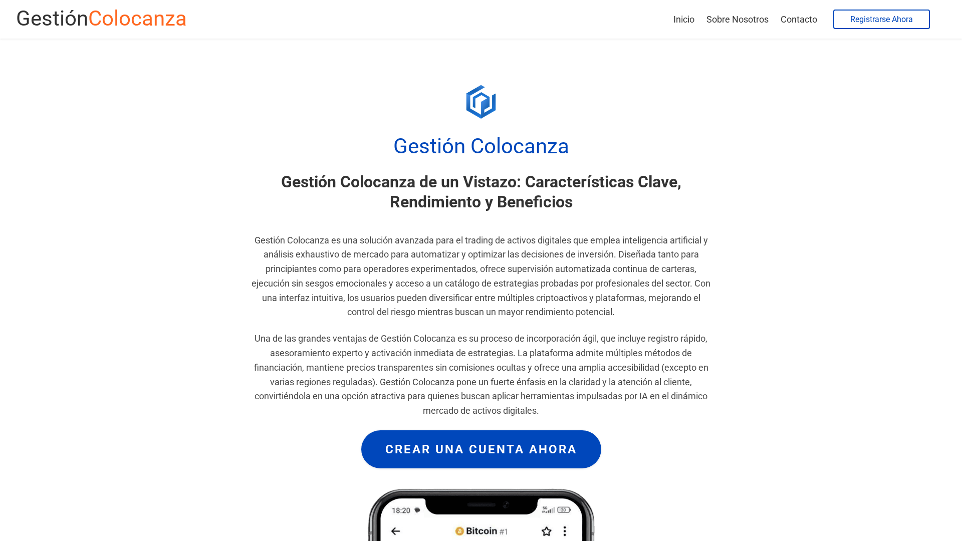 Screenshot of gestioncolocanza-ai.com