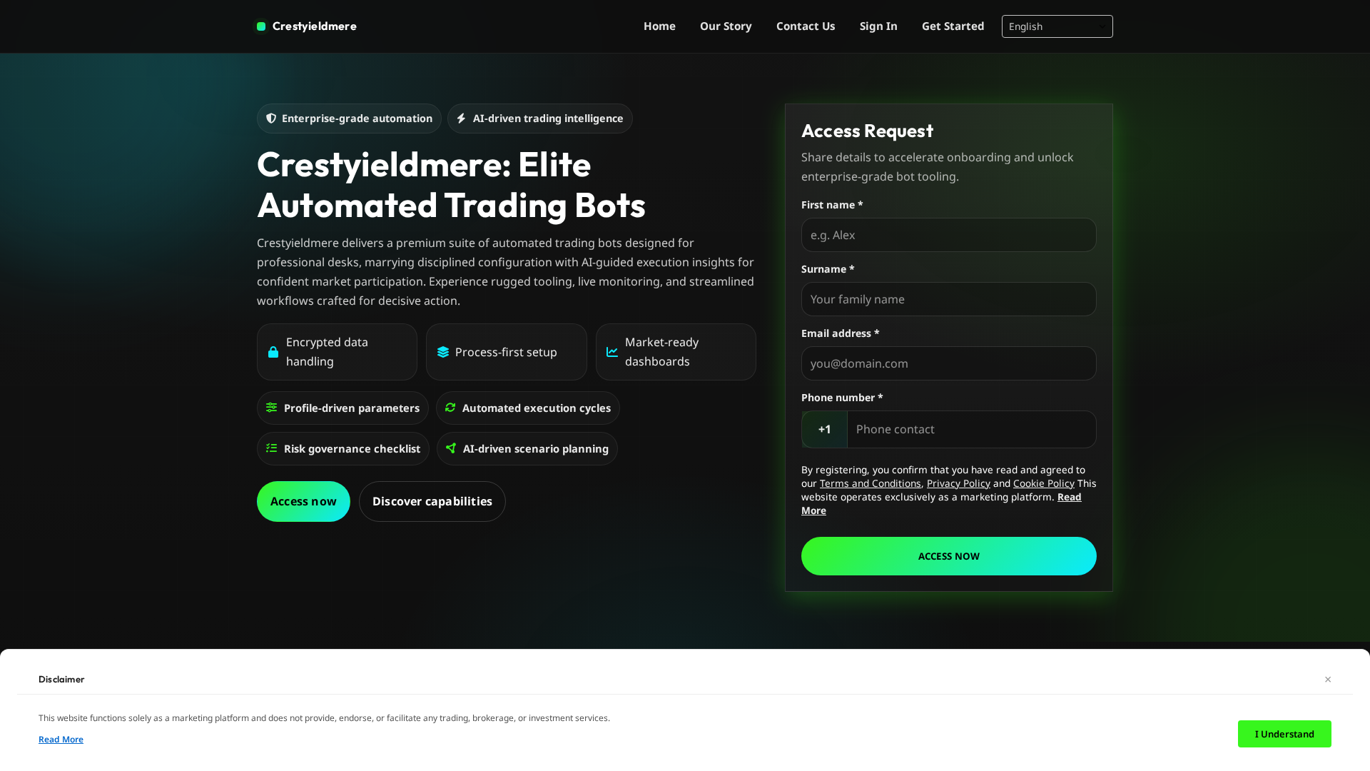 Screenshot of crestyieldmere.pro