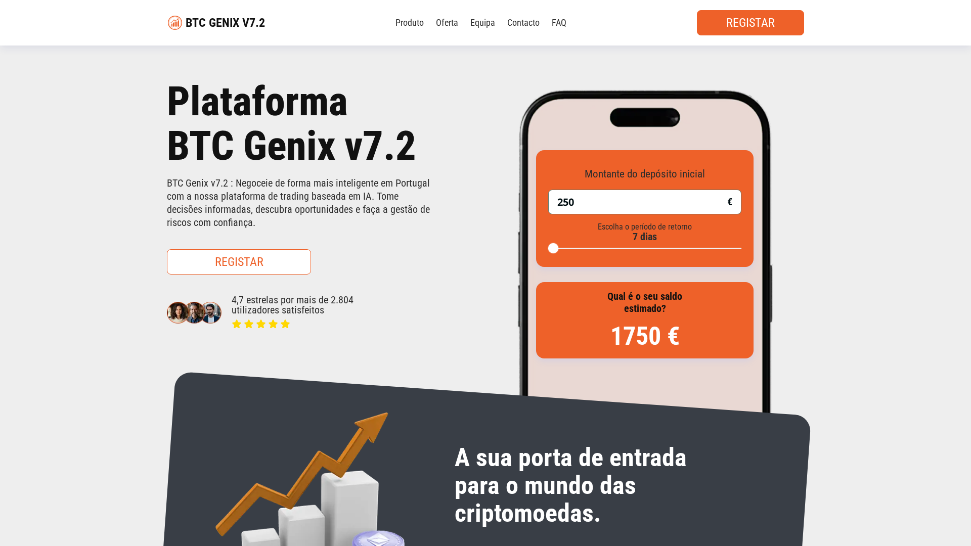 Screenshot of btcgenixv72.net