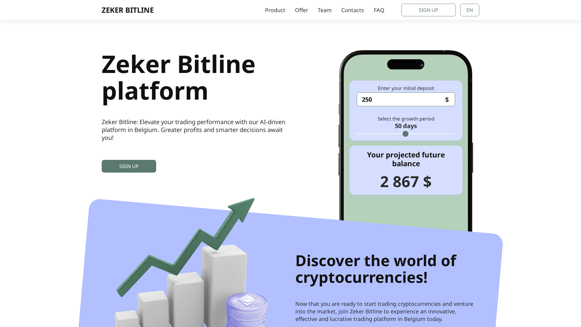 Screenshot of zeker-bitline.com