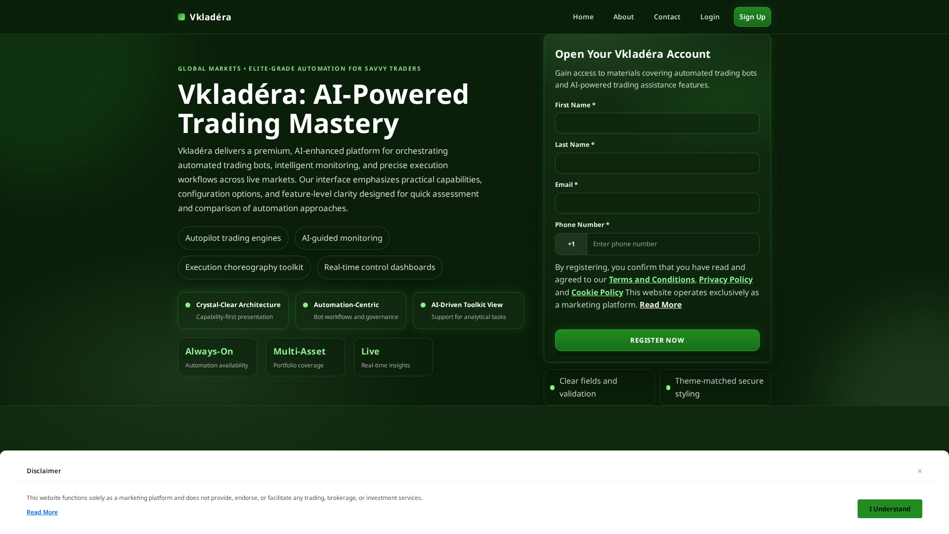 Screenshot of vkladera.pro