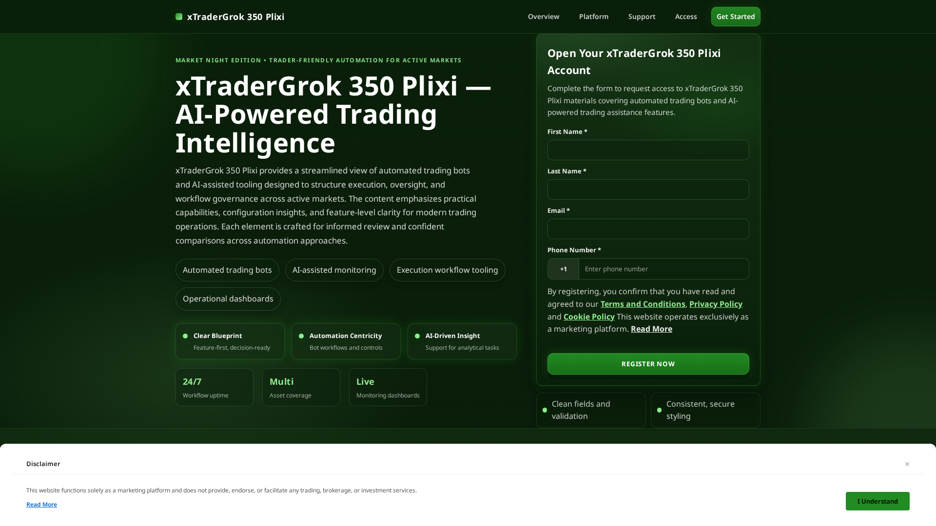 Screenshot of xtradergrok350plixi.pro
