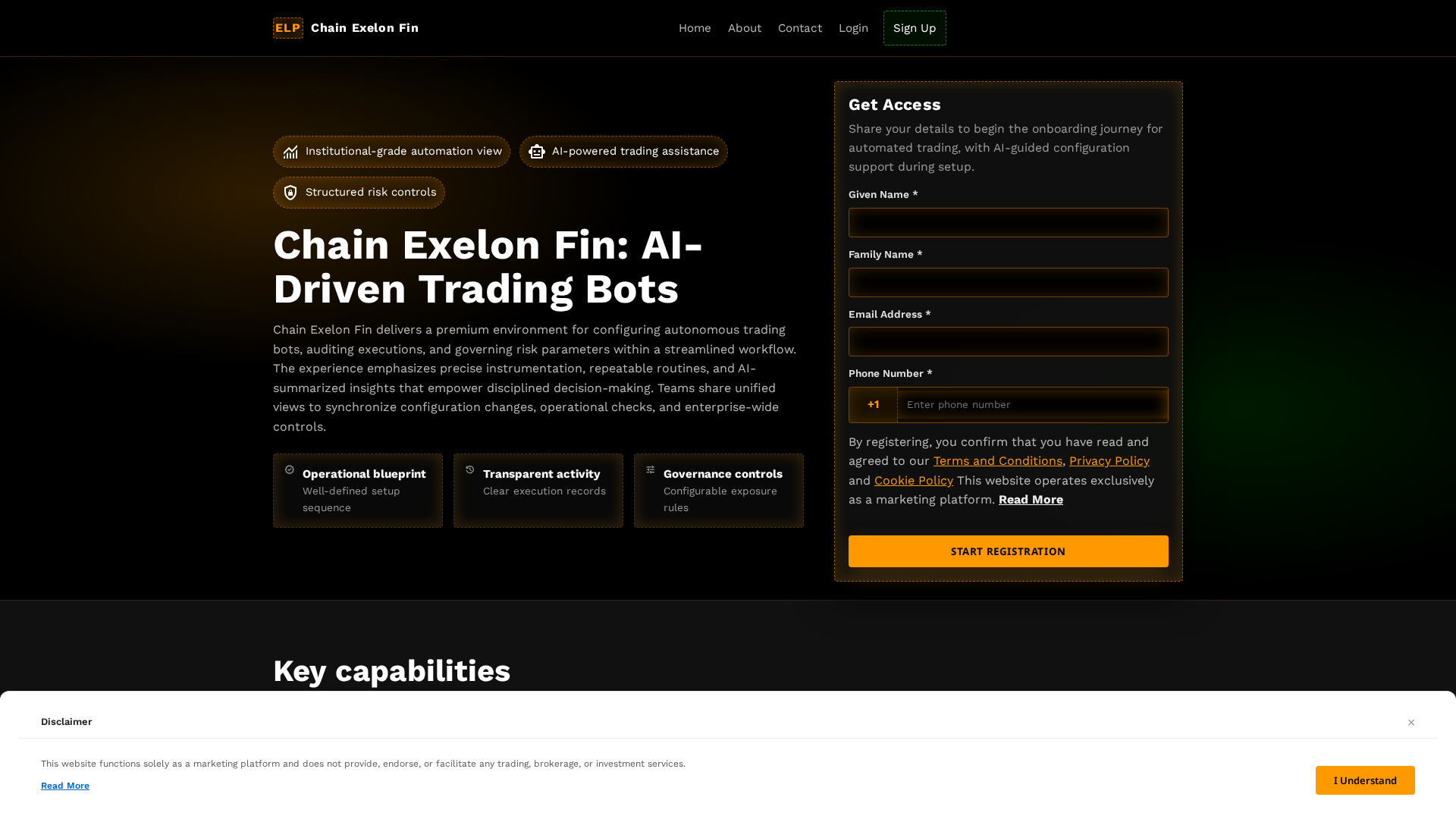 Screenshot of chainexelon-fin.pro