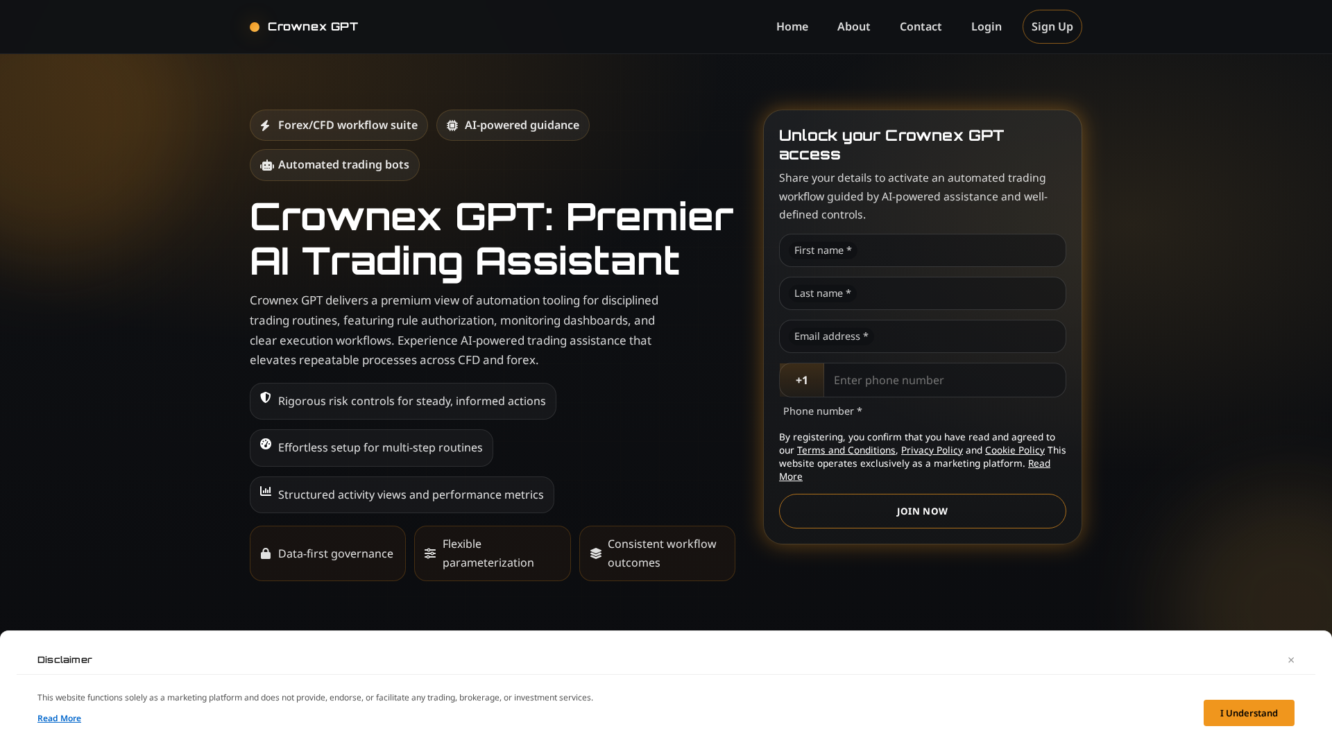 Screenshot of crowne-gpt.pro