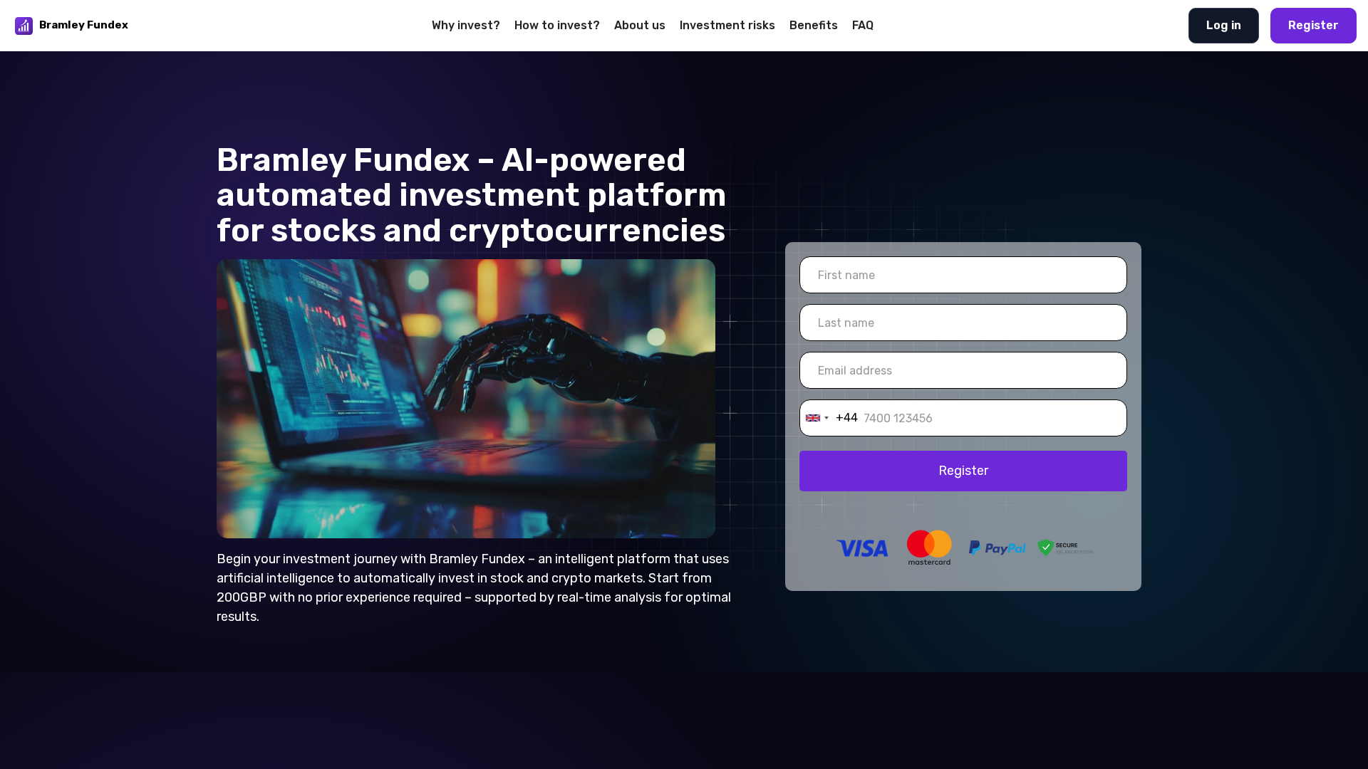 Screenshot of bramley-fundex.org