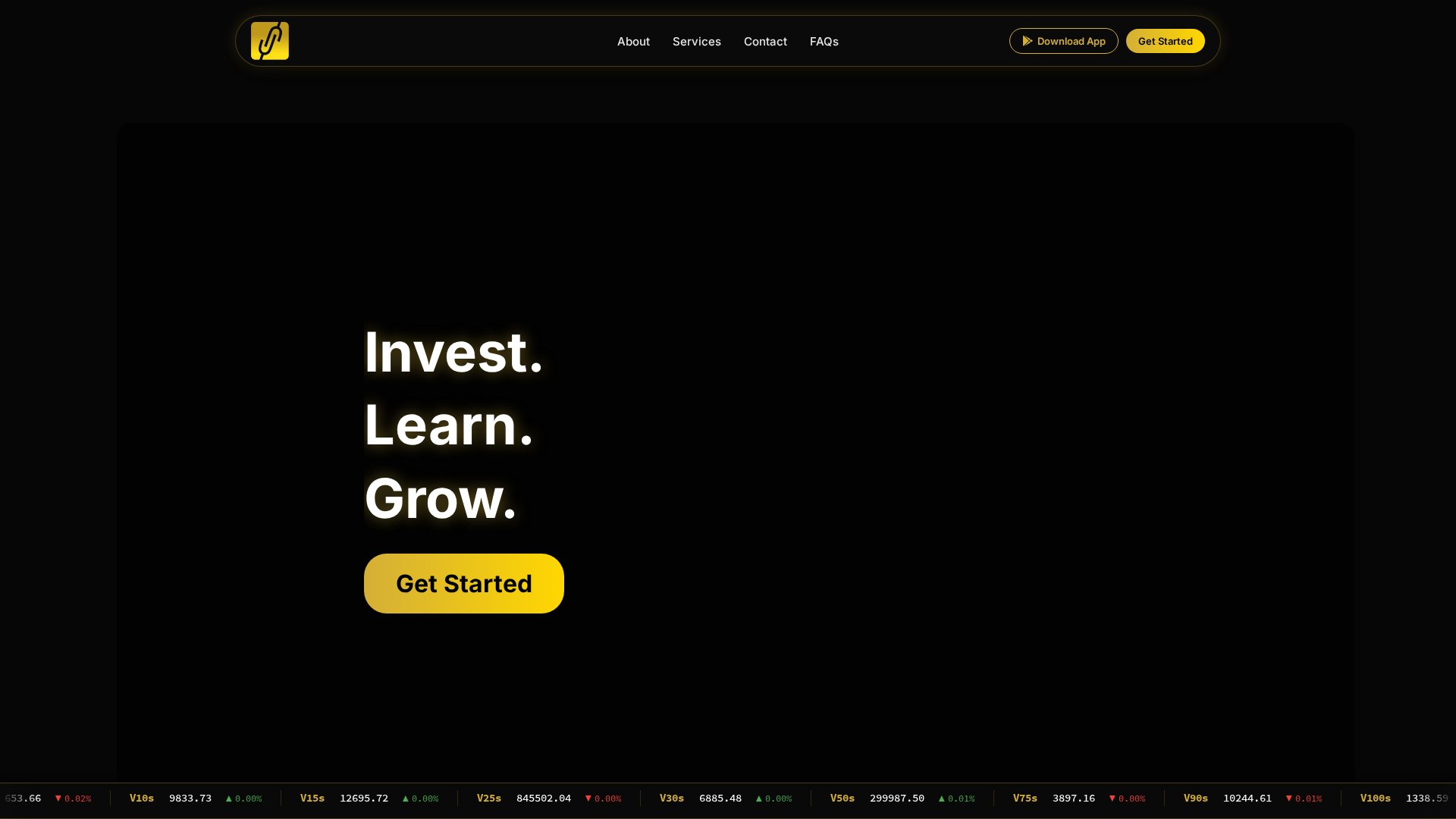 Screenshot of jmj.finance