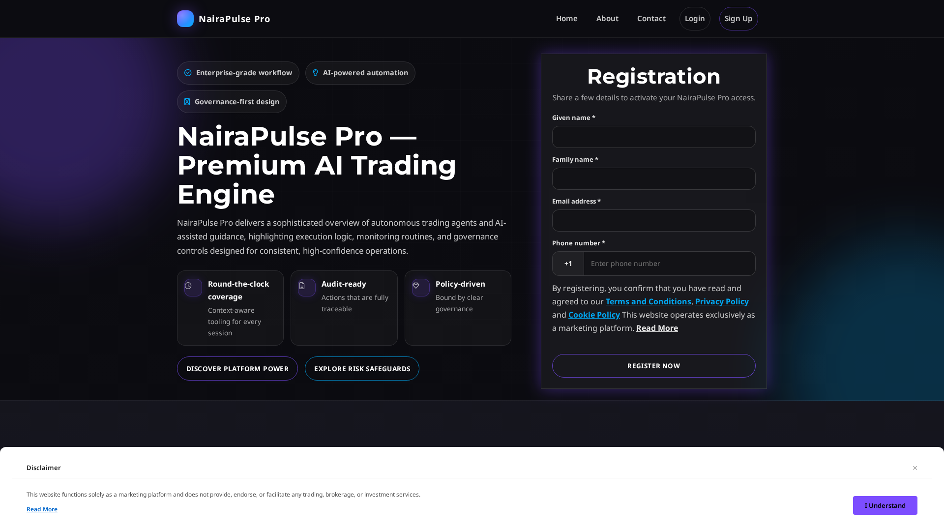 Screenshot of nairapulse-pro.digital