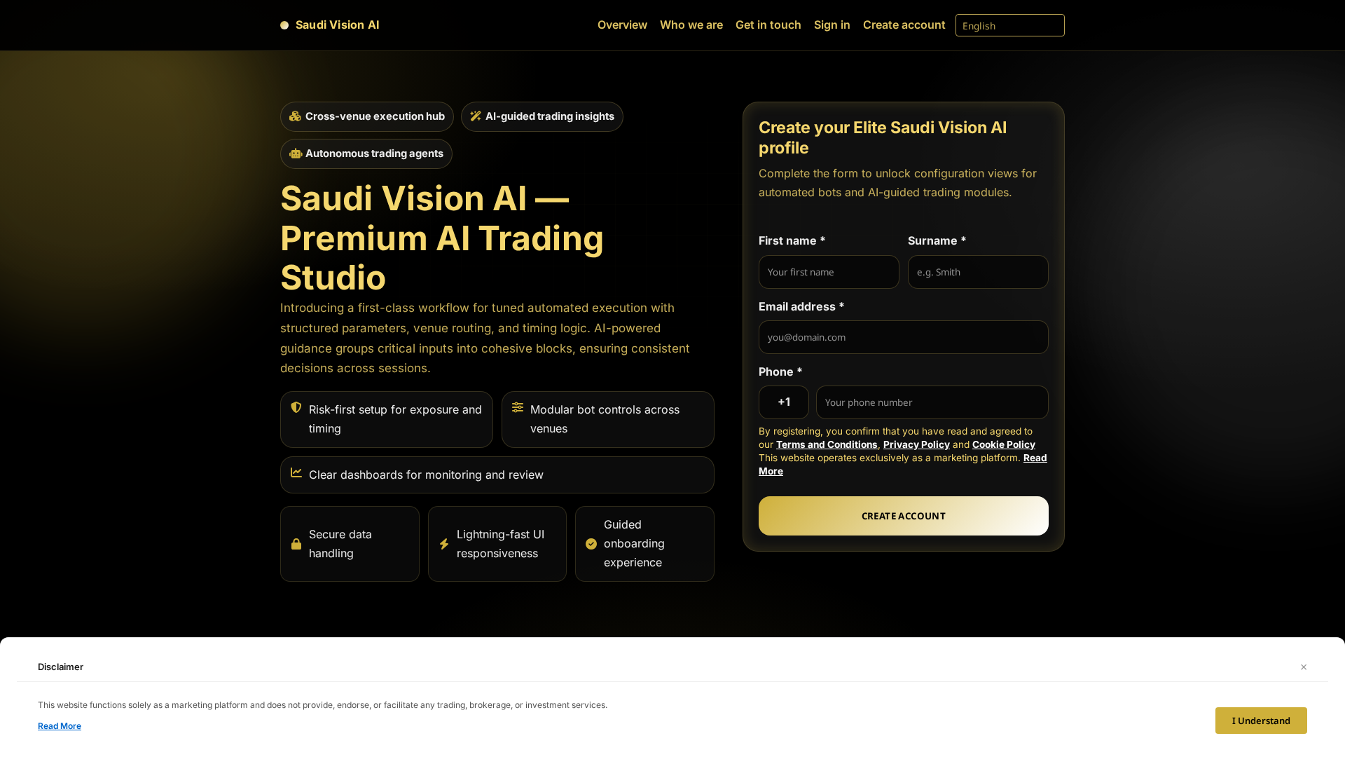 Screenshot of saudivision-ai.click
